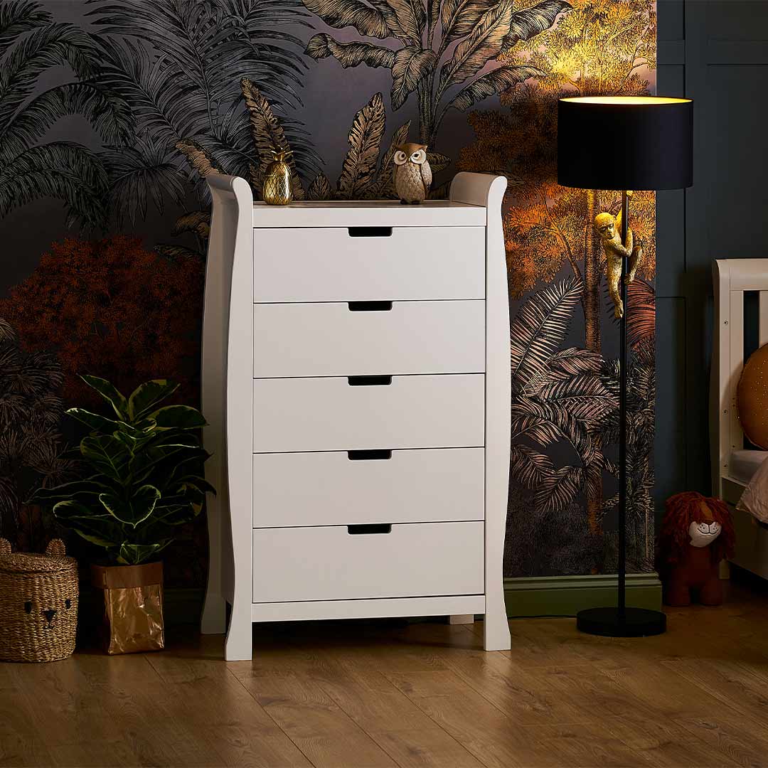  Obaby Stamford Tall Chest Of Drawers - White、mySite、merchandisen