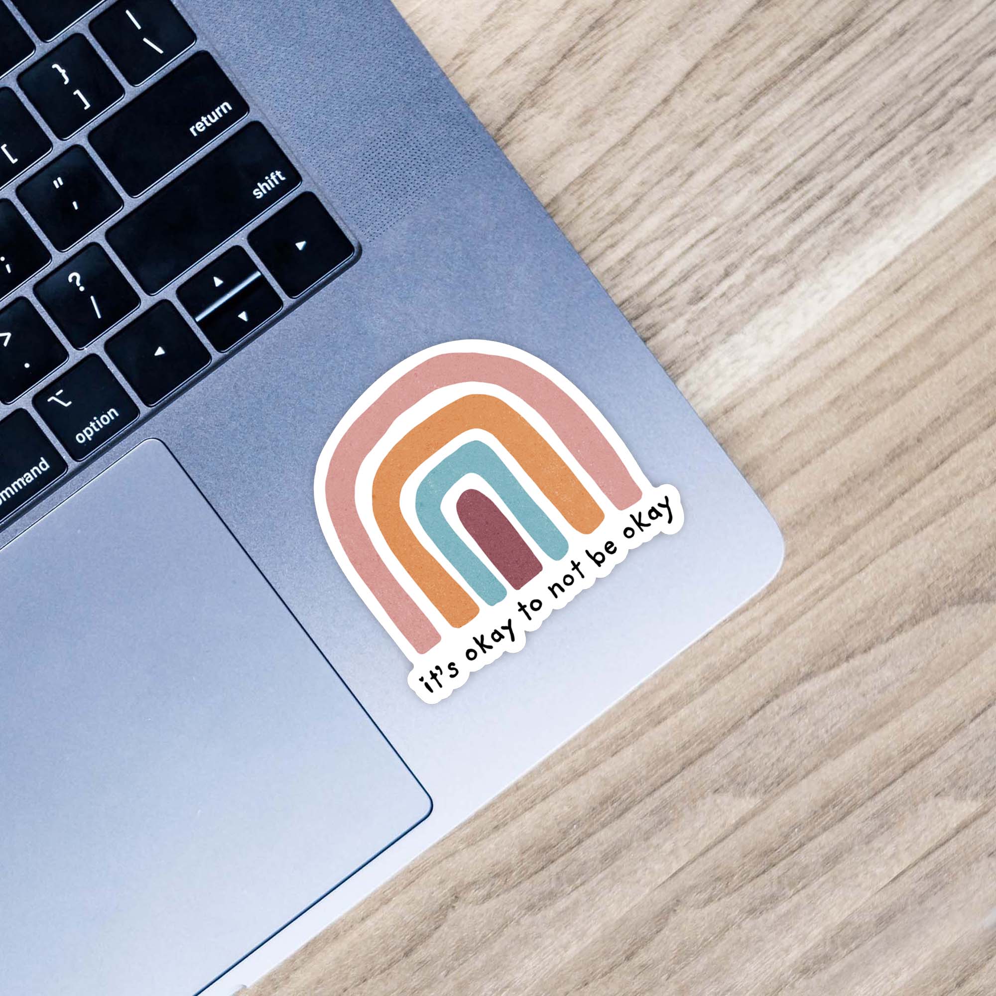  It's Okay To Not Be Okay Rainbow - Positivity Sticker、mySite、elrpsem3k