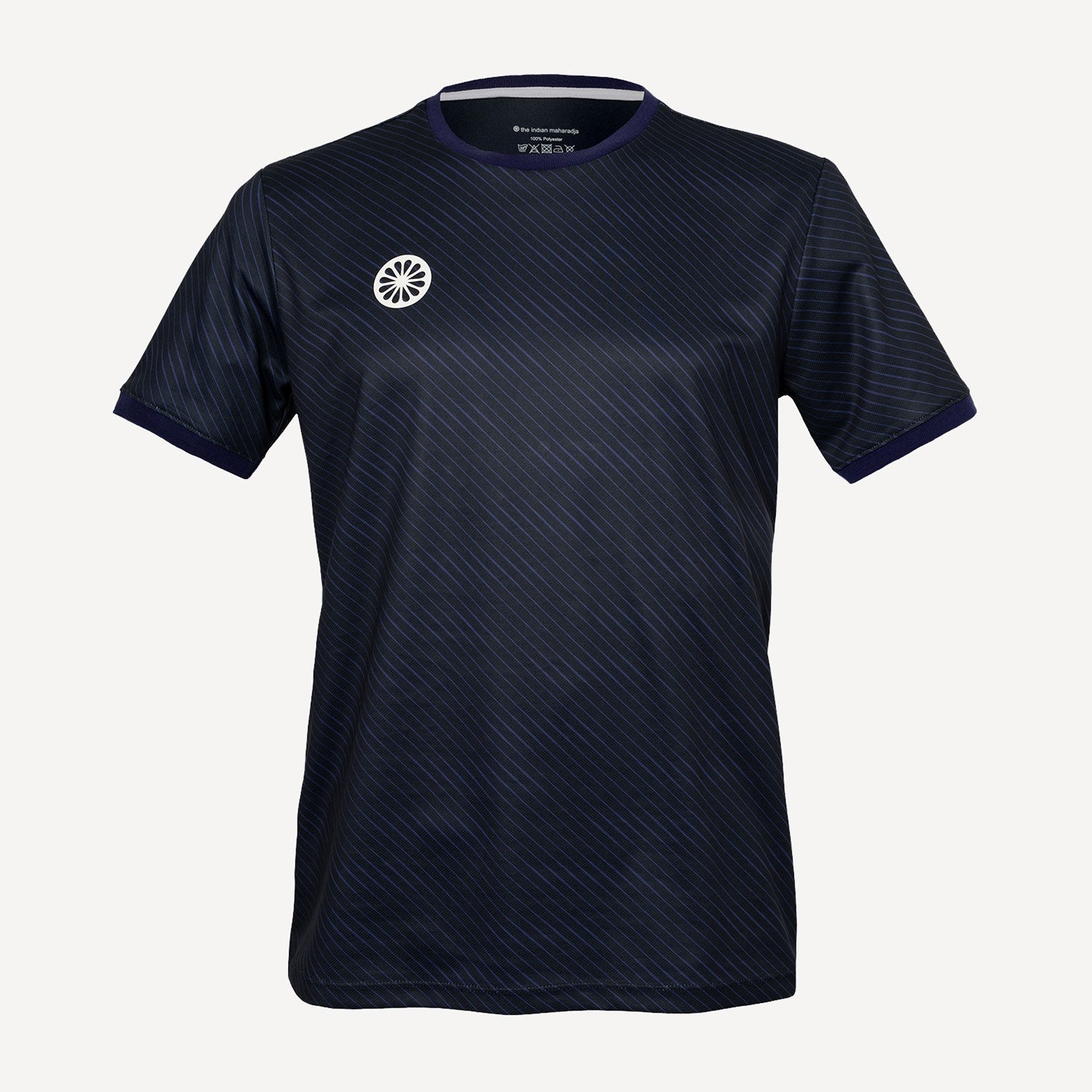 The Indian Maharadja Men's Pique Printed Tennis Shirt