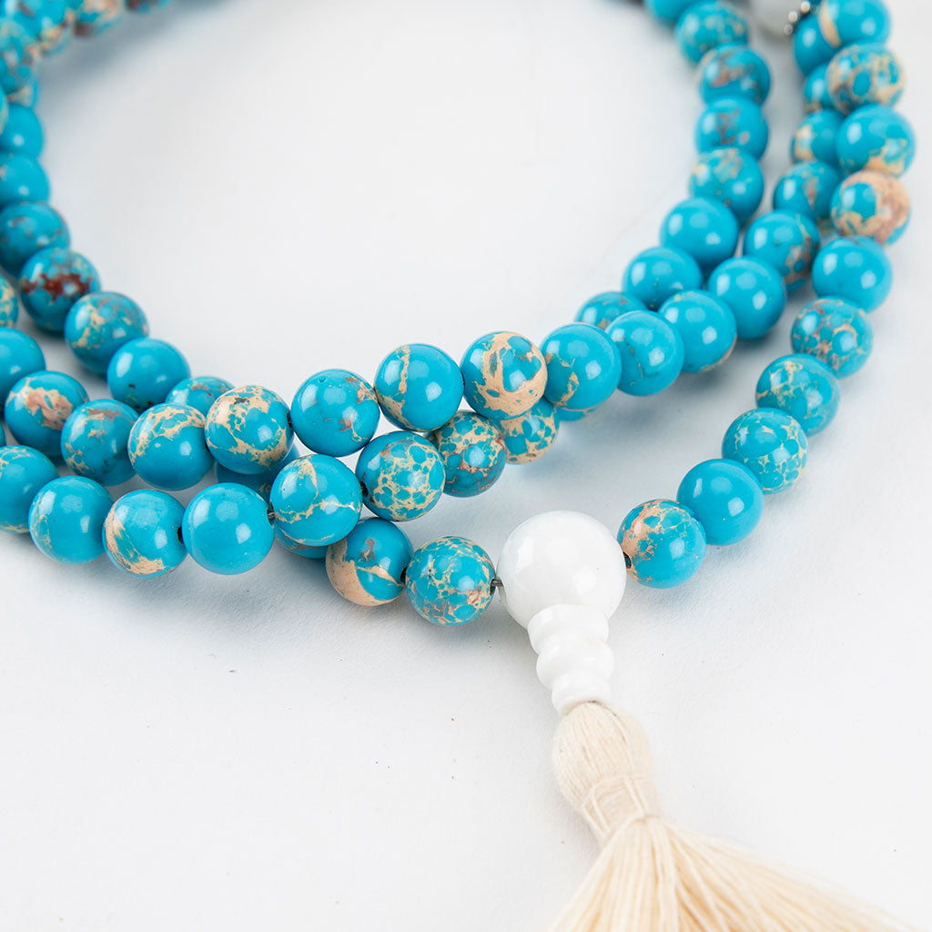 Turquoise Mala Necklace、mySite、topwebapps