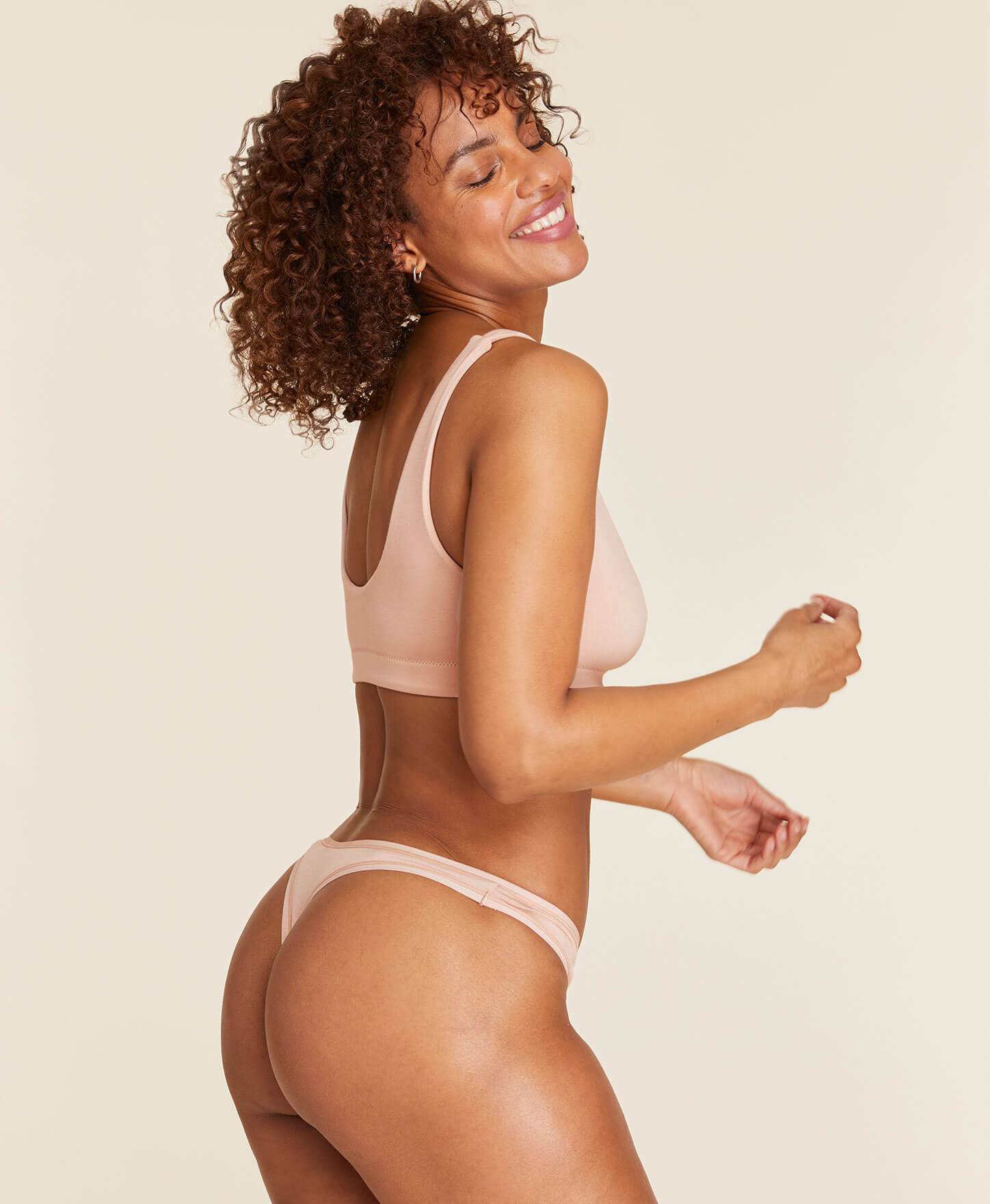  The Thong Panty - Rayon - Blush、mySite、ashleygrahame