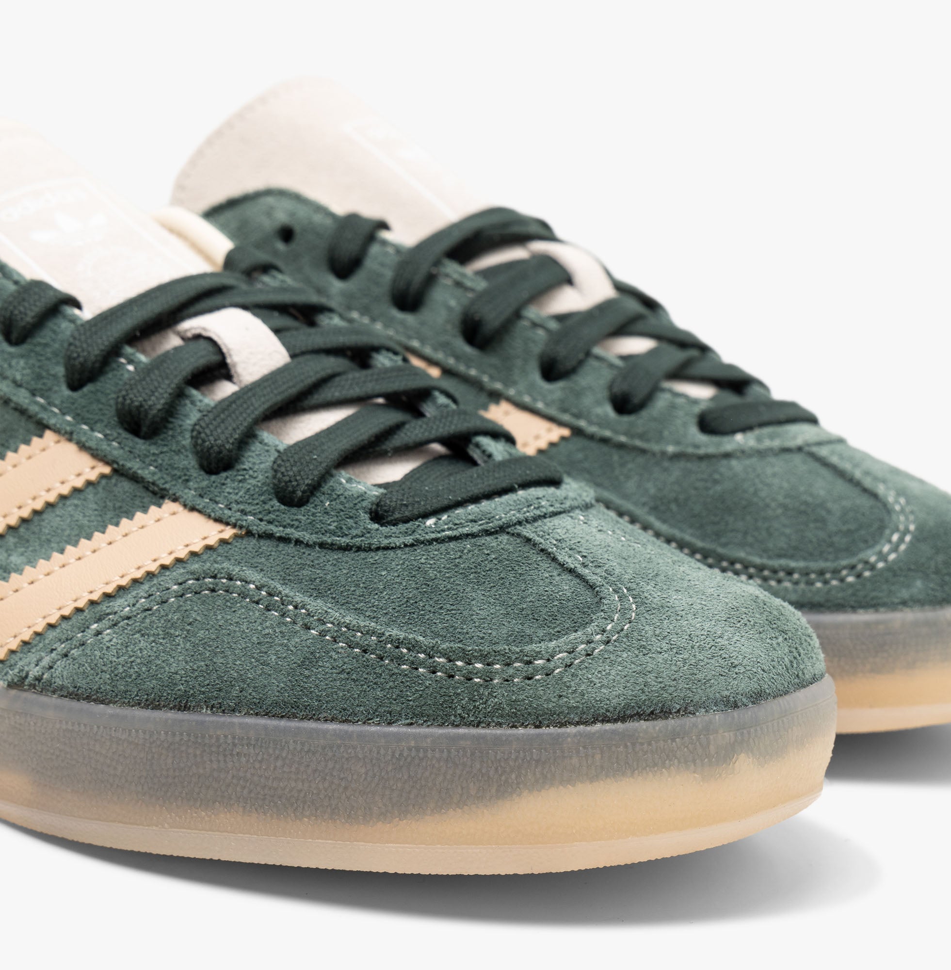  adidas Originals Gazelle Indoor Shadow Green / Warm Sandstone - Wonder White、mySite、merchandisen