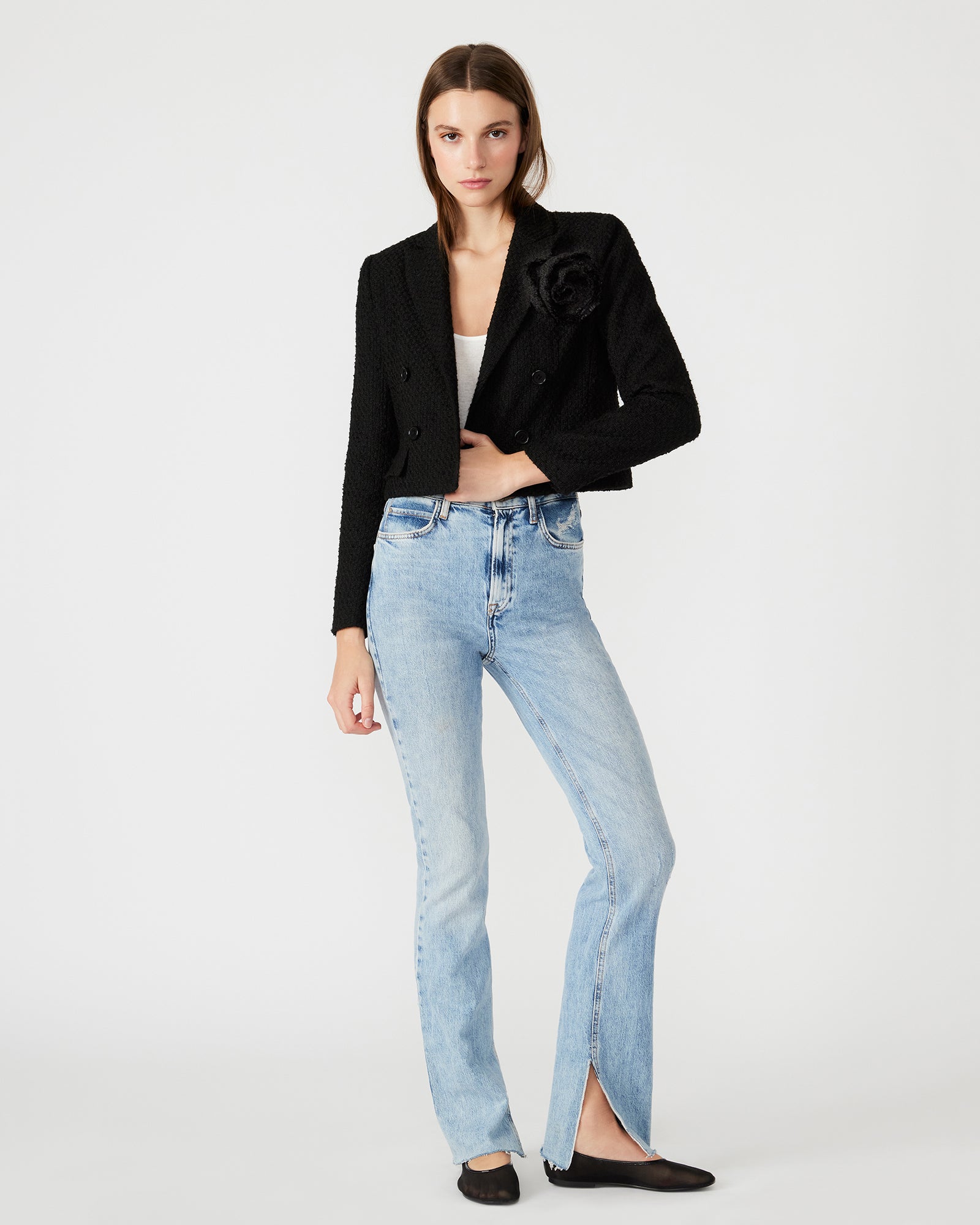 VIRGINIE BLAZER BLACK、mySite、gtrtttuynbv