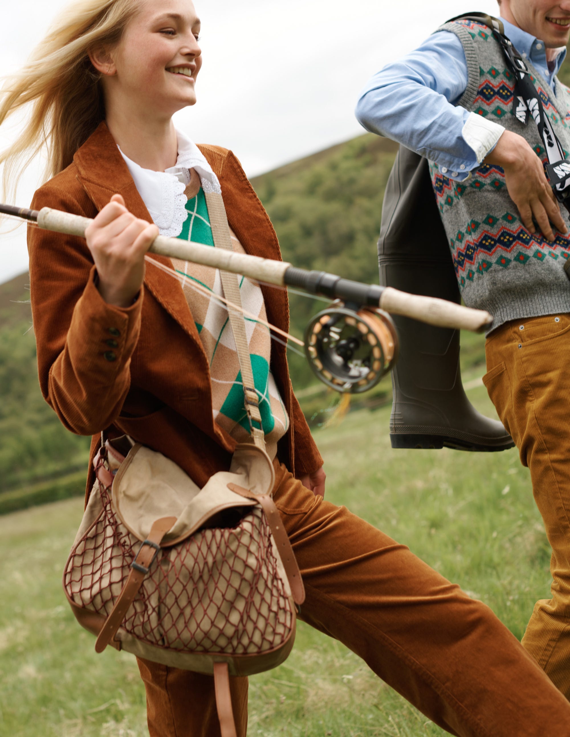  Victoria Cord Blazer-Ginger、mySite、ashleygrahame