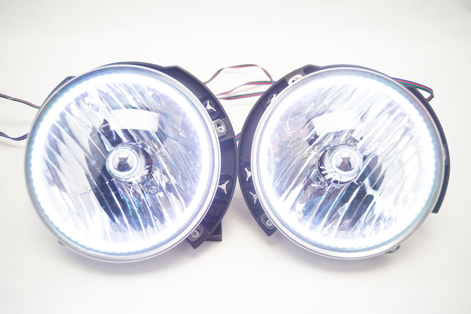 2007-16 Jeep Wrangler Headlights - ORACLE ColorSHIFT RGB Halo Kit + 1.0 Remote、mySite、nflplayoffbracketp
