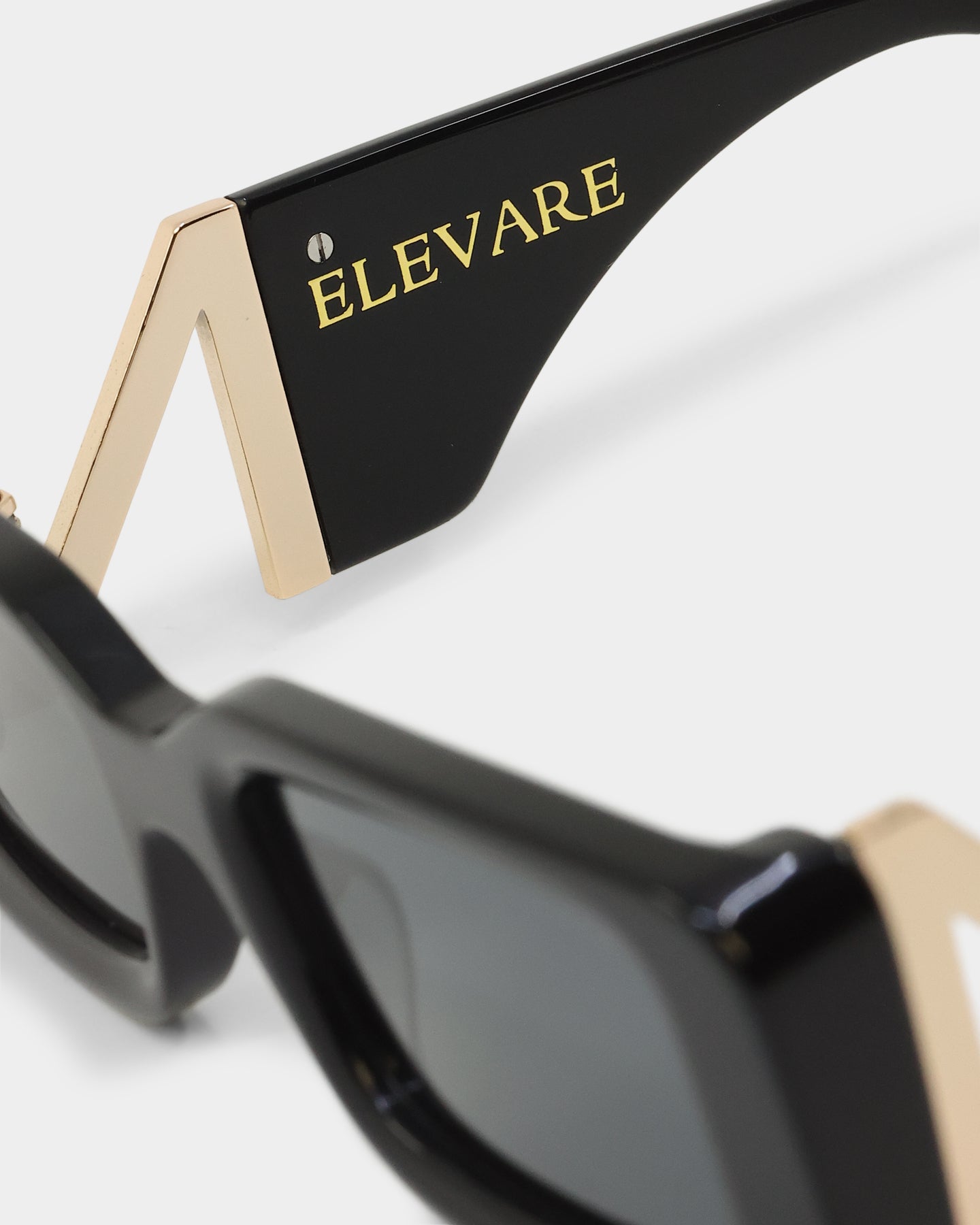 NUQE Elevare Sunglasses Black/Gold、mySite、zt4zffjzw