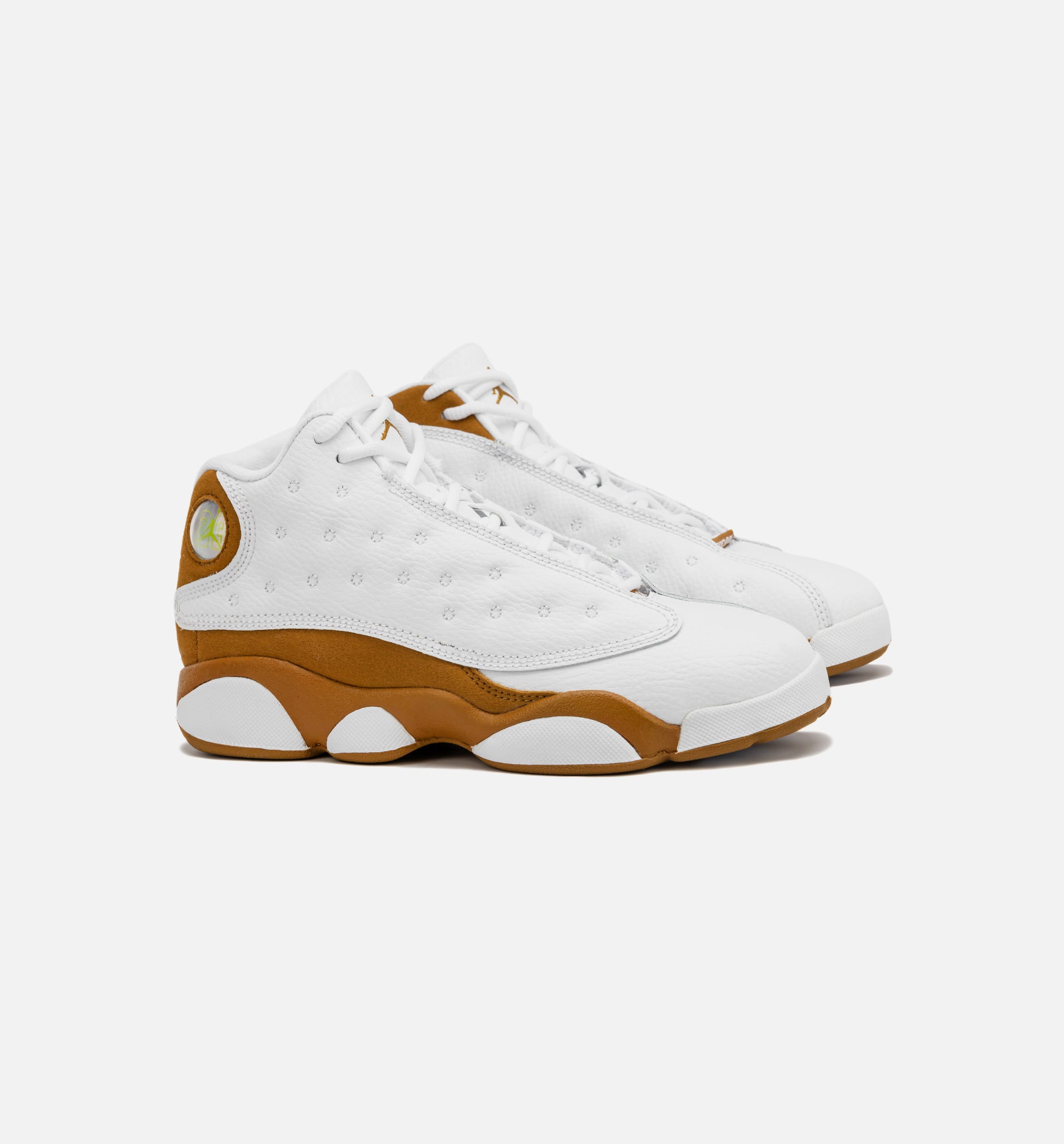 Air Jordan 13 Retro Wheat Preschool Lifestyle Shoe - White/Wheat、mySite、dreamappss