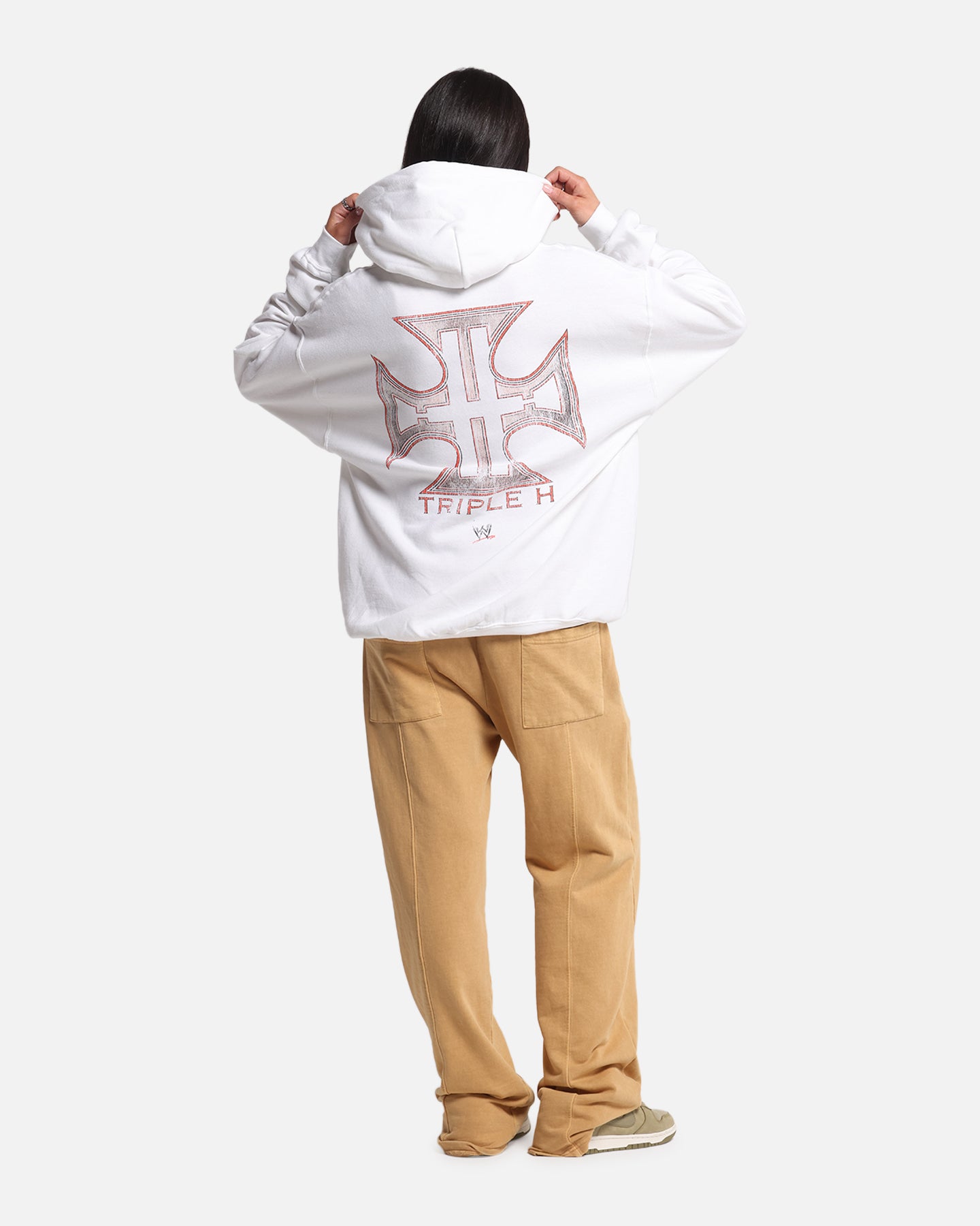 Culture Kings X WWE Triple H Wrestlemania XLI Premium Hoodie White、mySite、zt4zffjzw