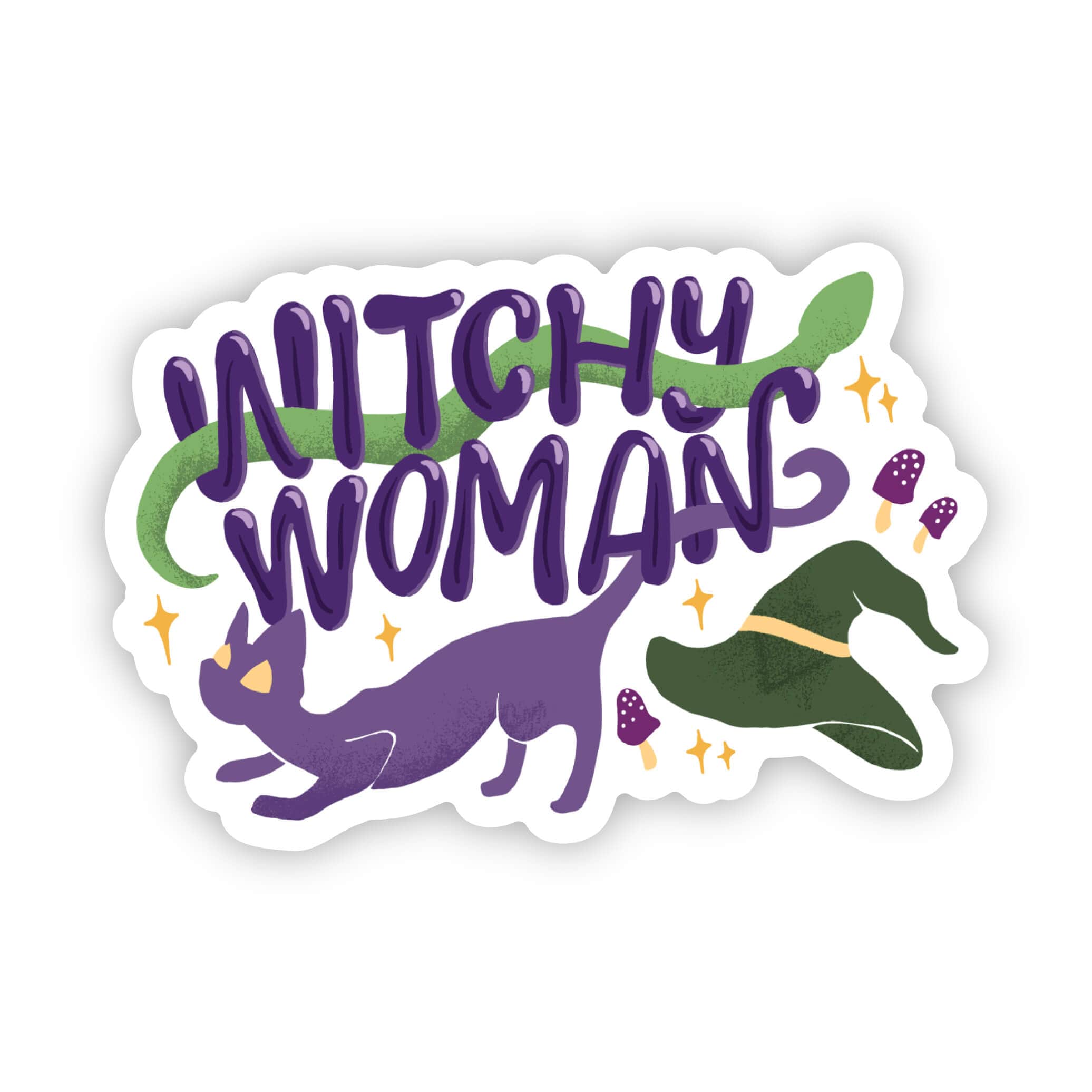  Witchy Woman Sticker、mySite、ghnorth