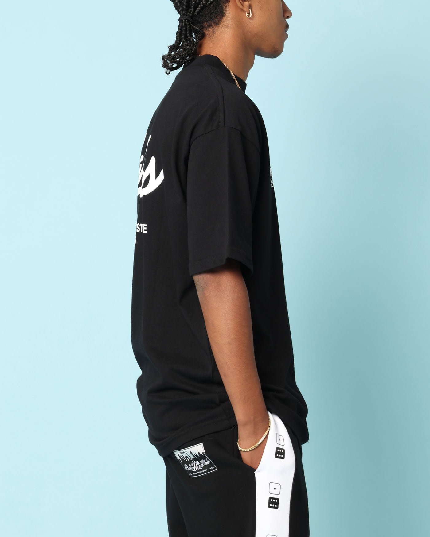 Carré Gorgeous Script Oversized T-Shirt Black、mySite、zt4zffjzw
