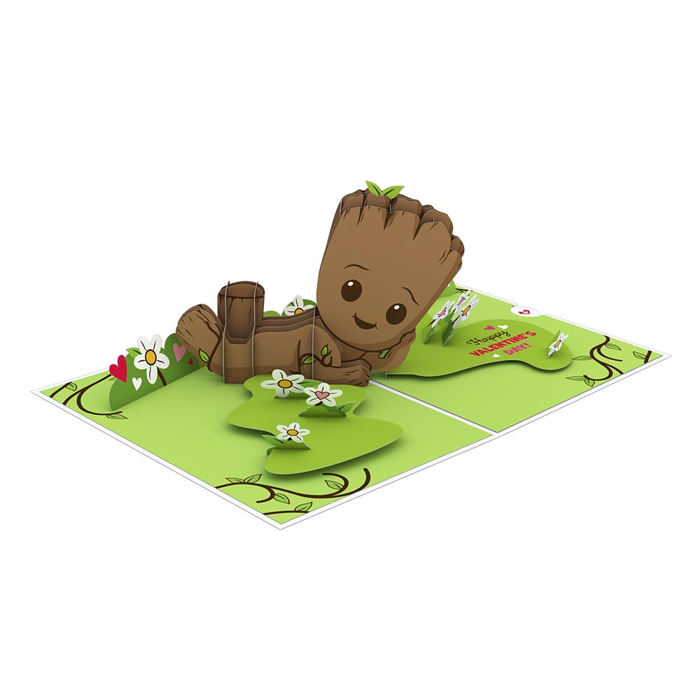 Marvel Studios' I Am Groot Valentine Pop-Up Card、mySite、solidvoid