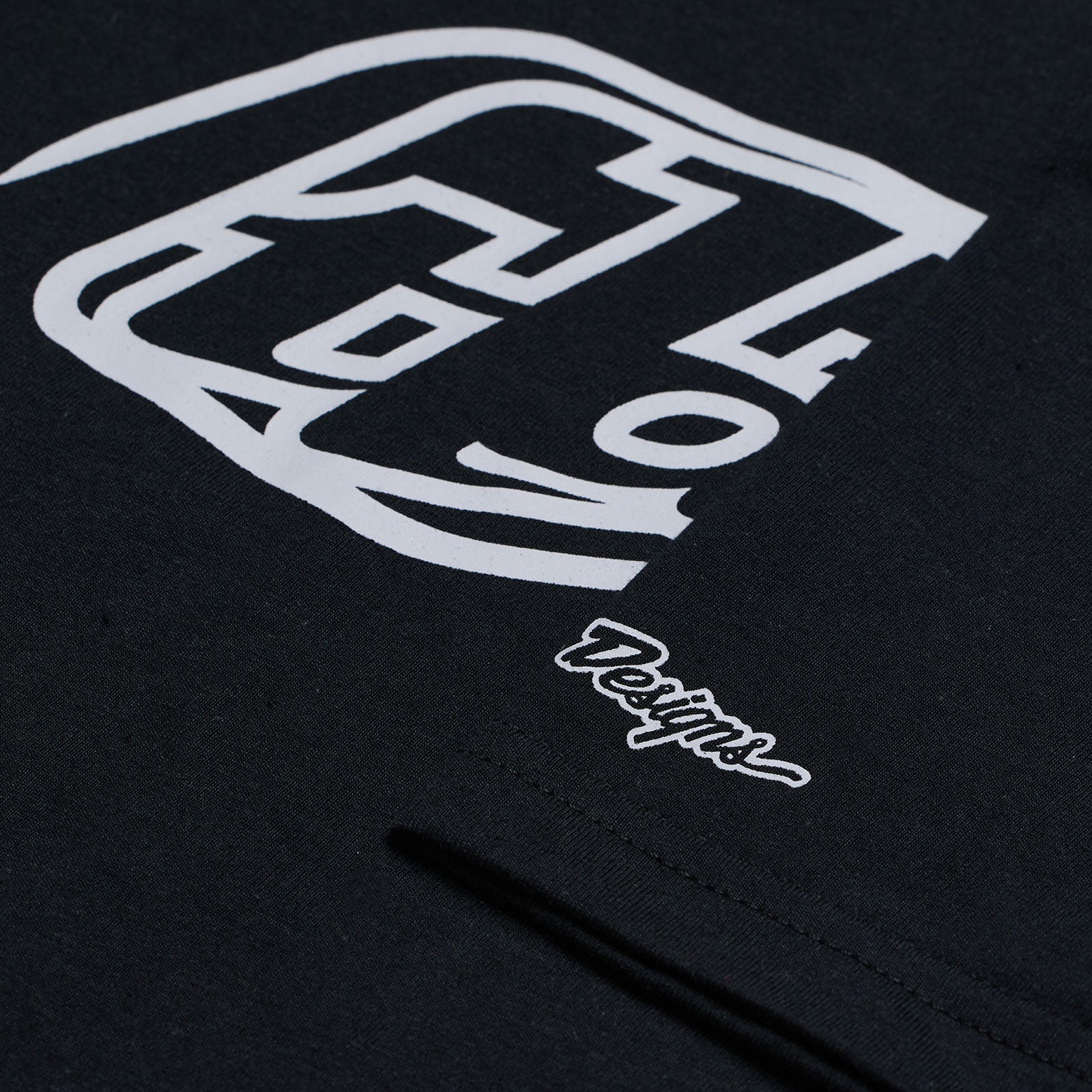 Youth Short Sleeve Tee Badge Black、mySite、dreamappss