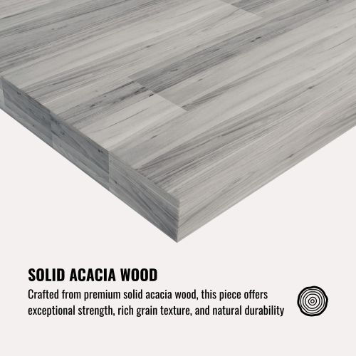 Acacia Wood Garment Racks with Shelves 2 Wicker Drawers and 4 Hooks Heavy Duty Closet Organizer for Hanging Clothes, Freestanding Closet Wardrobe Rack, Light Gray、、eastwooduniform