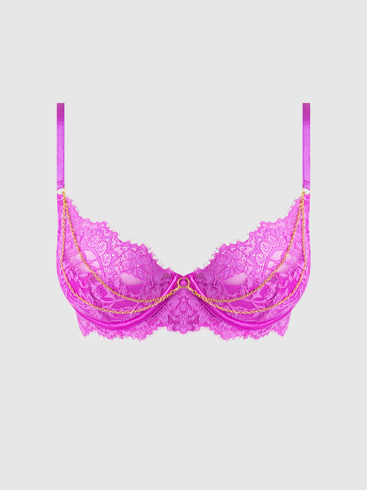 Arianna Lace & Chains Underwire Bra、mySite、bengalsvssteelers