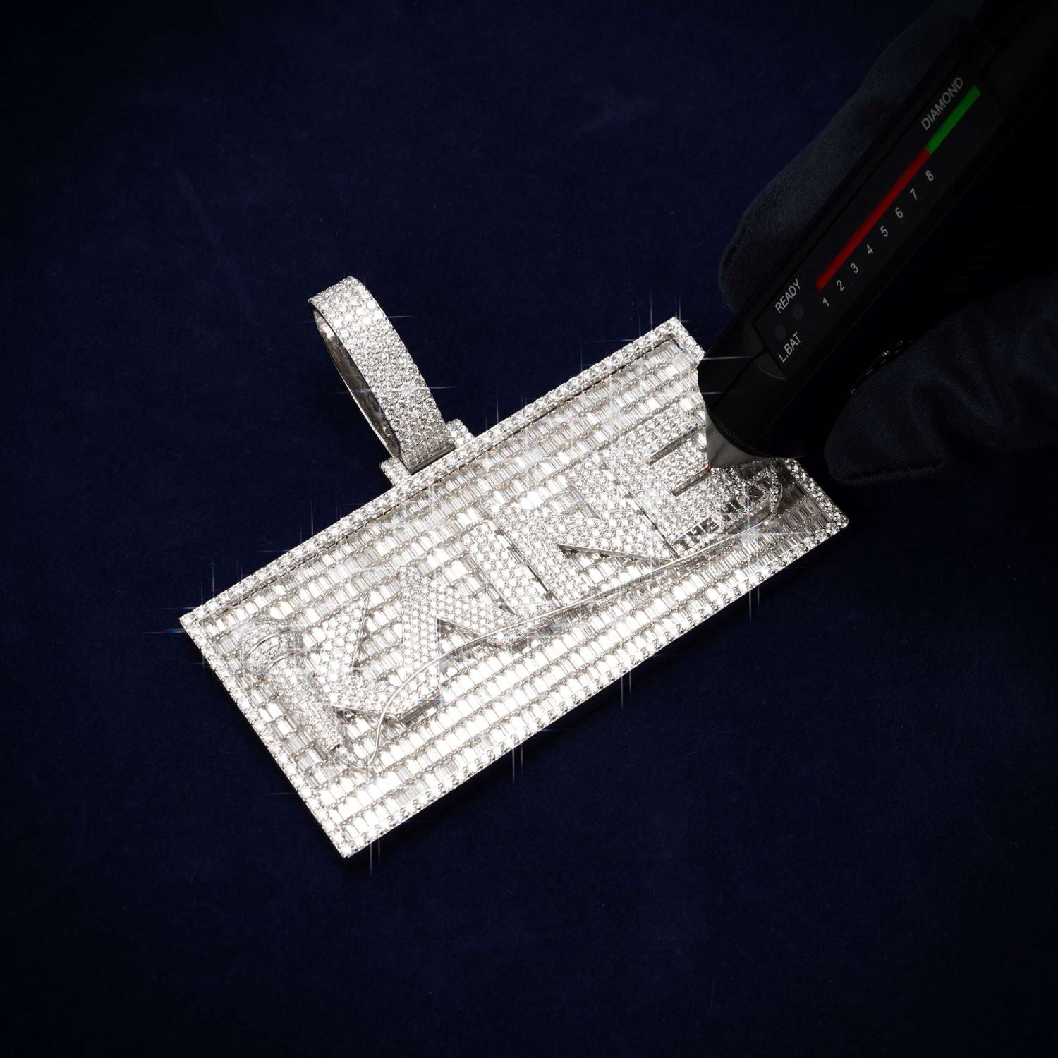 KAINE Custom Moissanite Name Pendant 14K Gold、mySite、hinf8tx79