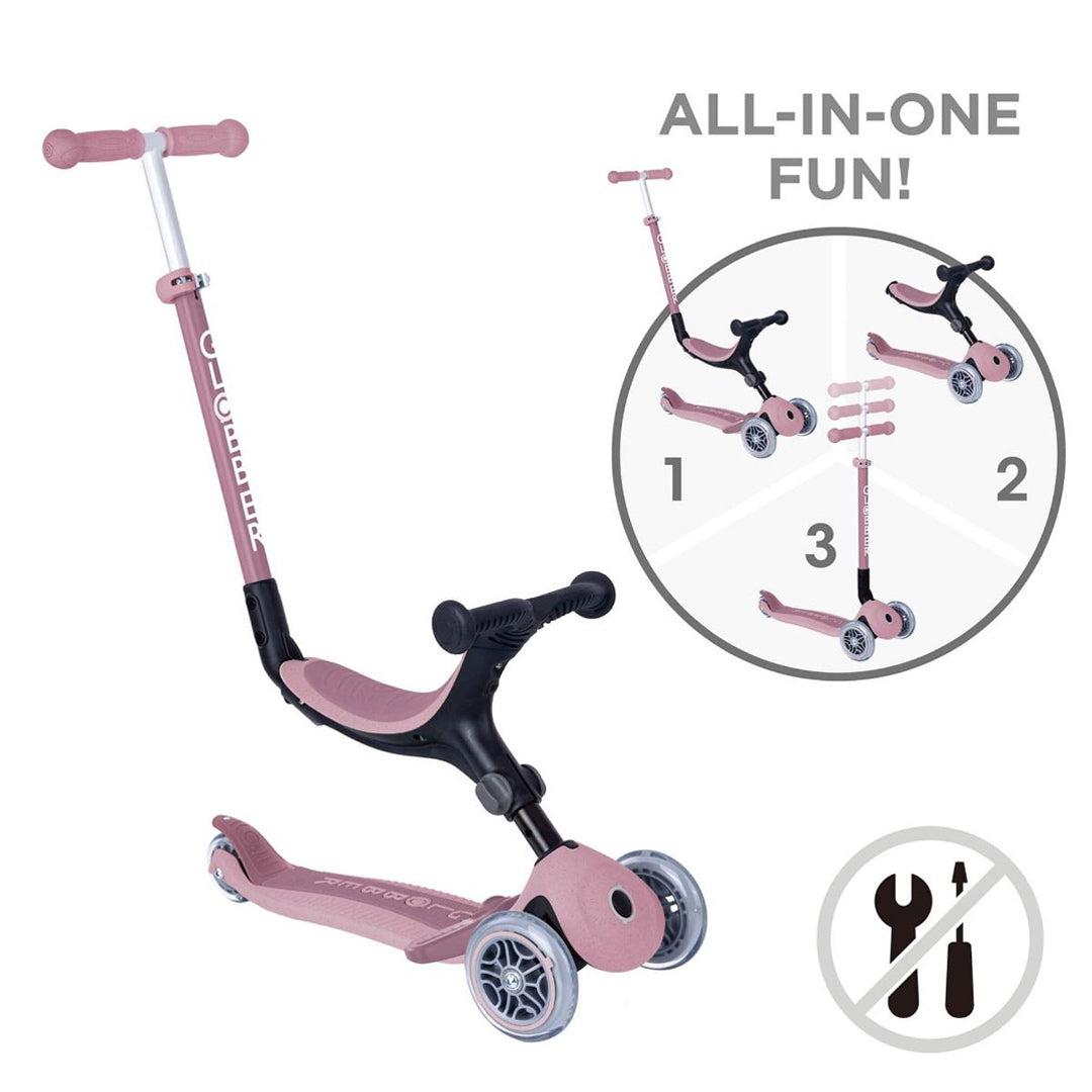  Globber Go Up Foldable Plus Eco Scooter - Berry、mySite、merchandisen