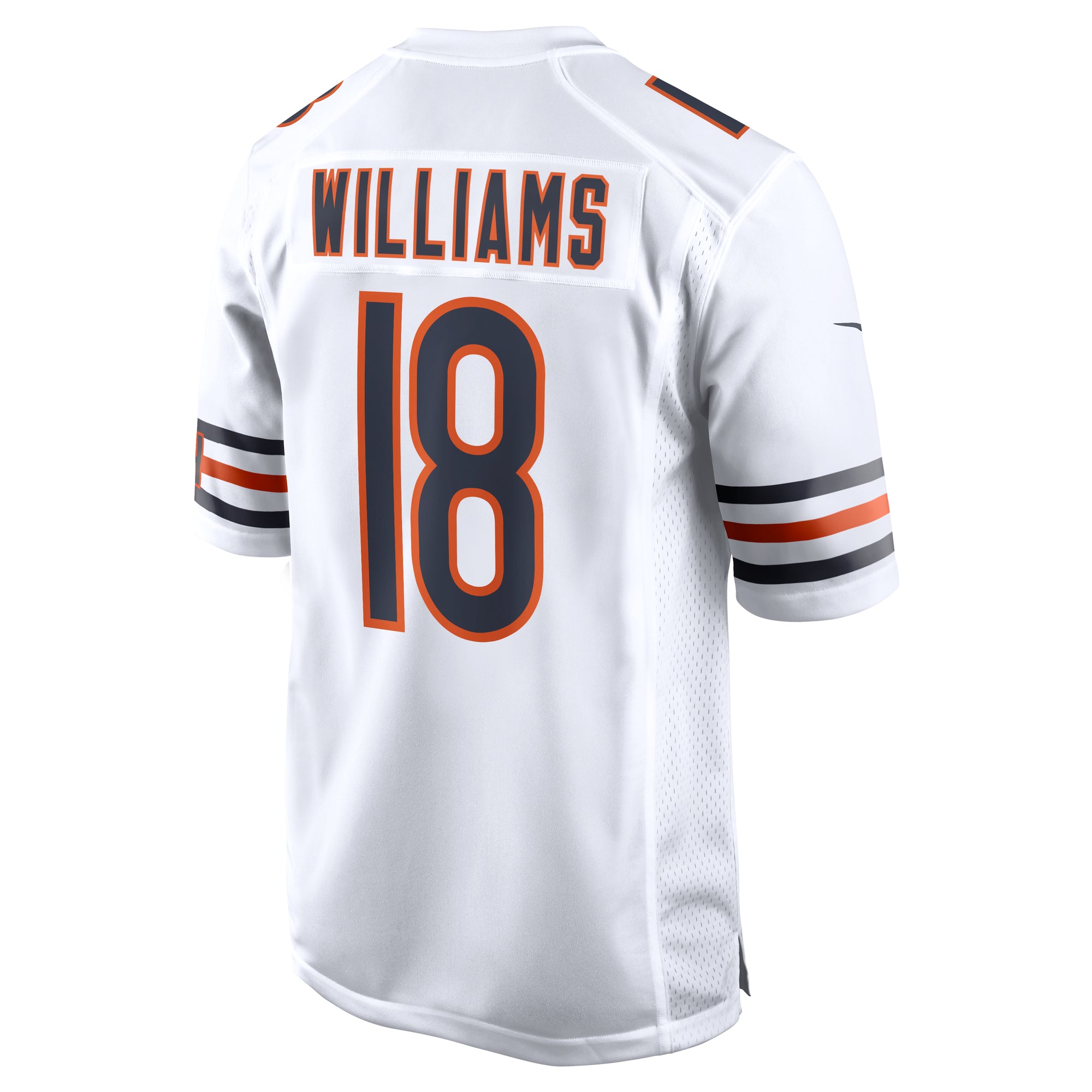 Caleb Williams Chicago Bears Nike White Road Replica Jersey、mySite、vikingsvslions