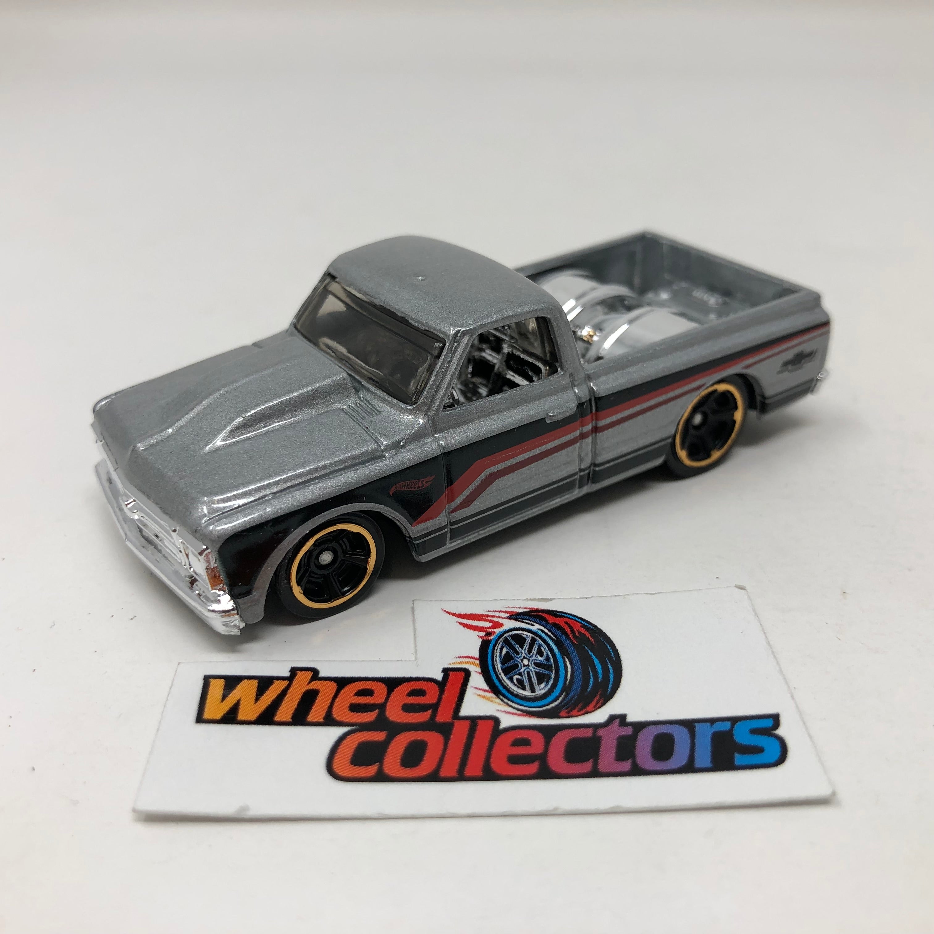 '67 Chevy C10 * Silver * Hot Wheels Loose 1:64 Scale、mySite、hgirdovlk