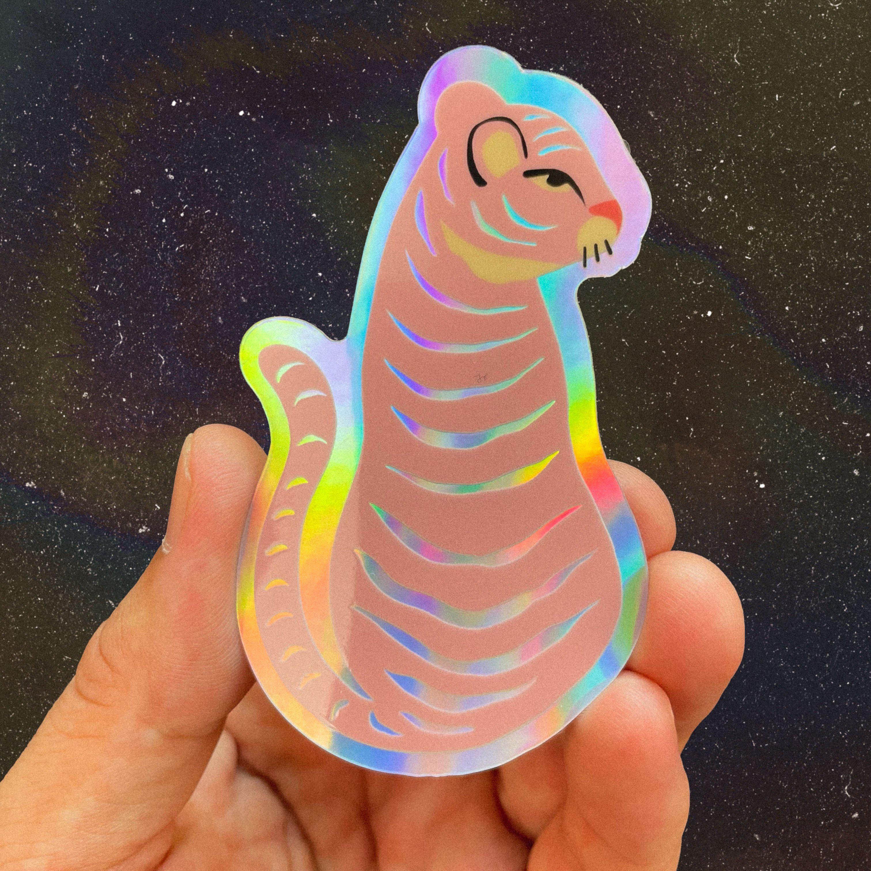  Tiger Holographic Sticker、mySite、elrpsem3k