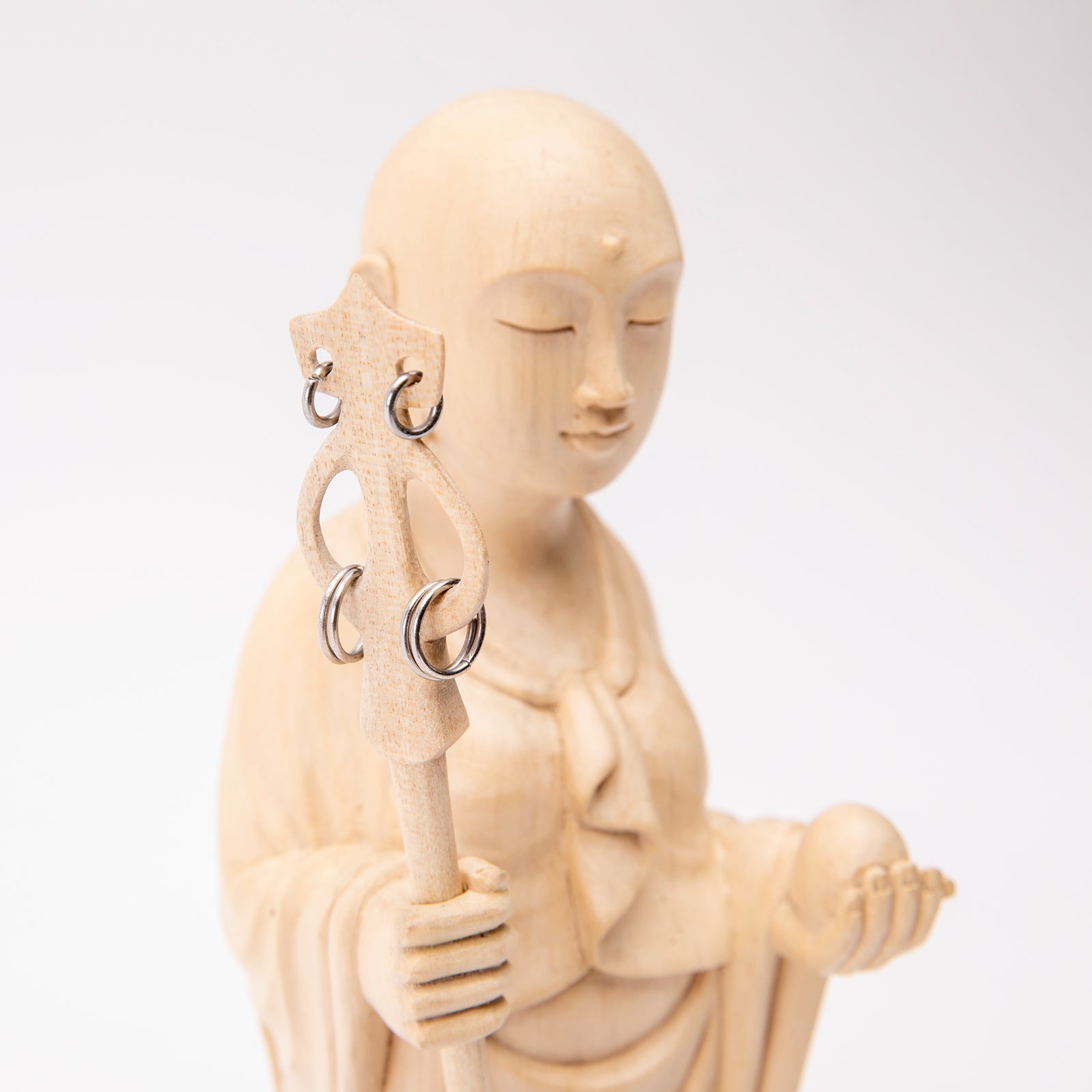Wooden Jizo Woman Statue、mySite、topwebapps