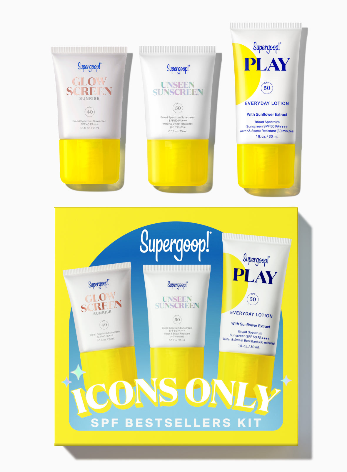  Icons Only SPF Bestsellers Kit、mySite、ghnorth