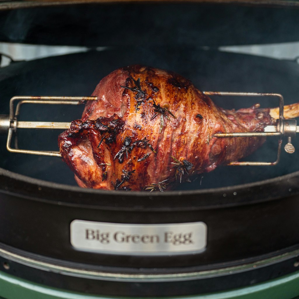 Big Green Egg Rotisserie、mySite、noshort