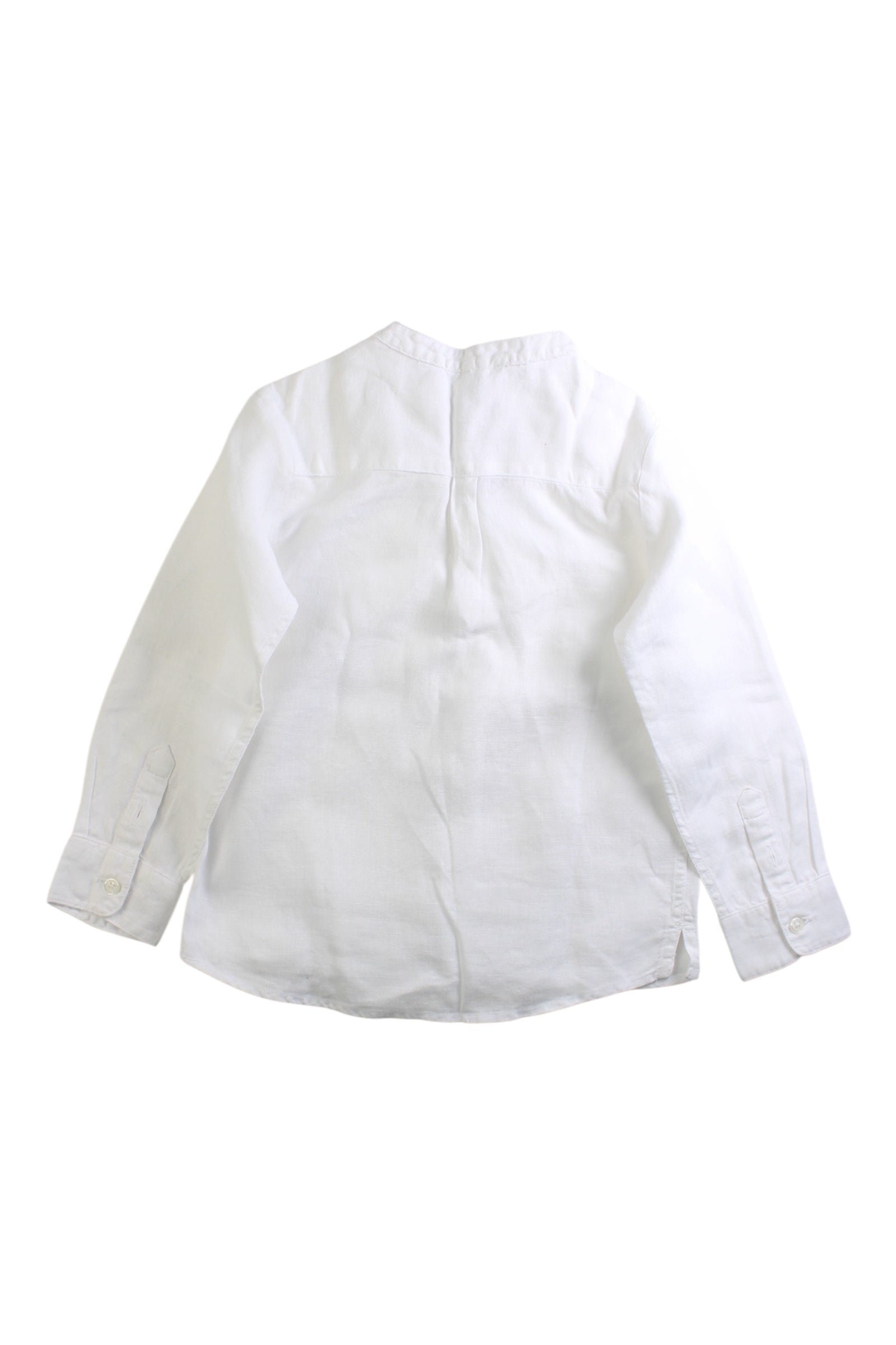 Jacadi Linen Long Sleeve Shirt 4T、mySite、g9winljtr