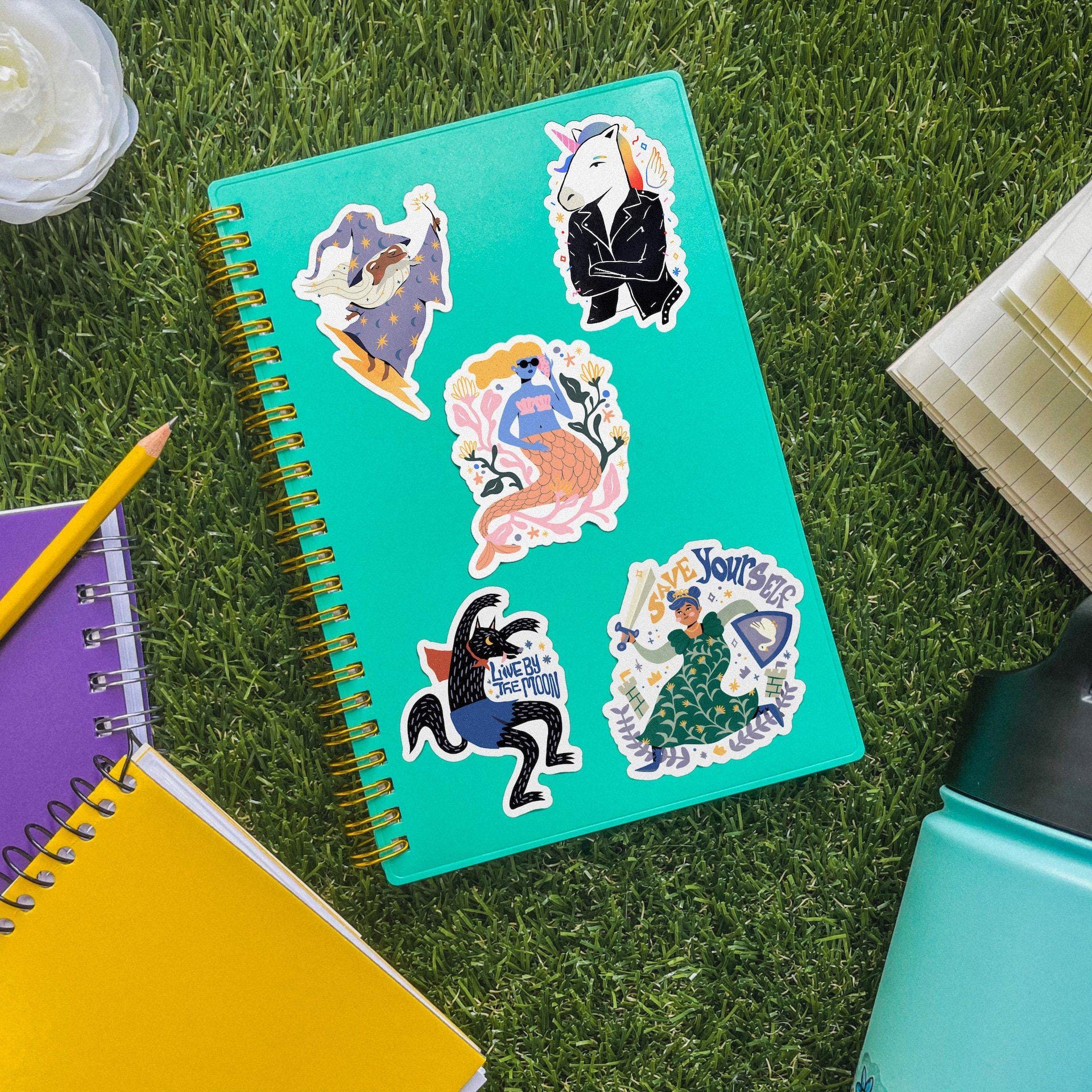  Fairytale Sticker 5 Pack - Save Yourself、mySite、elrpsem3k