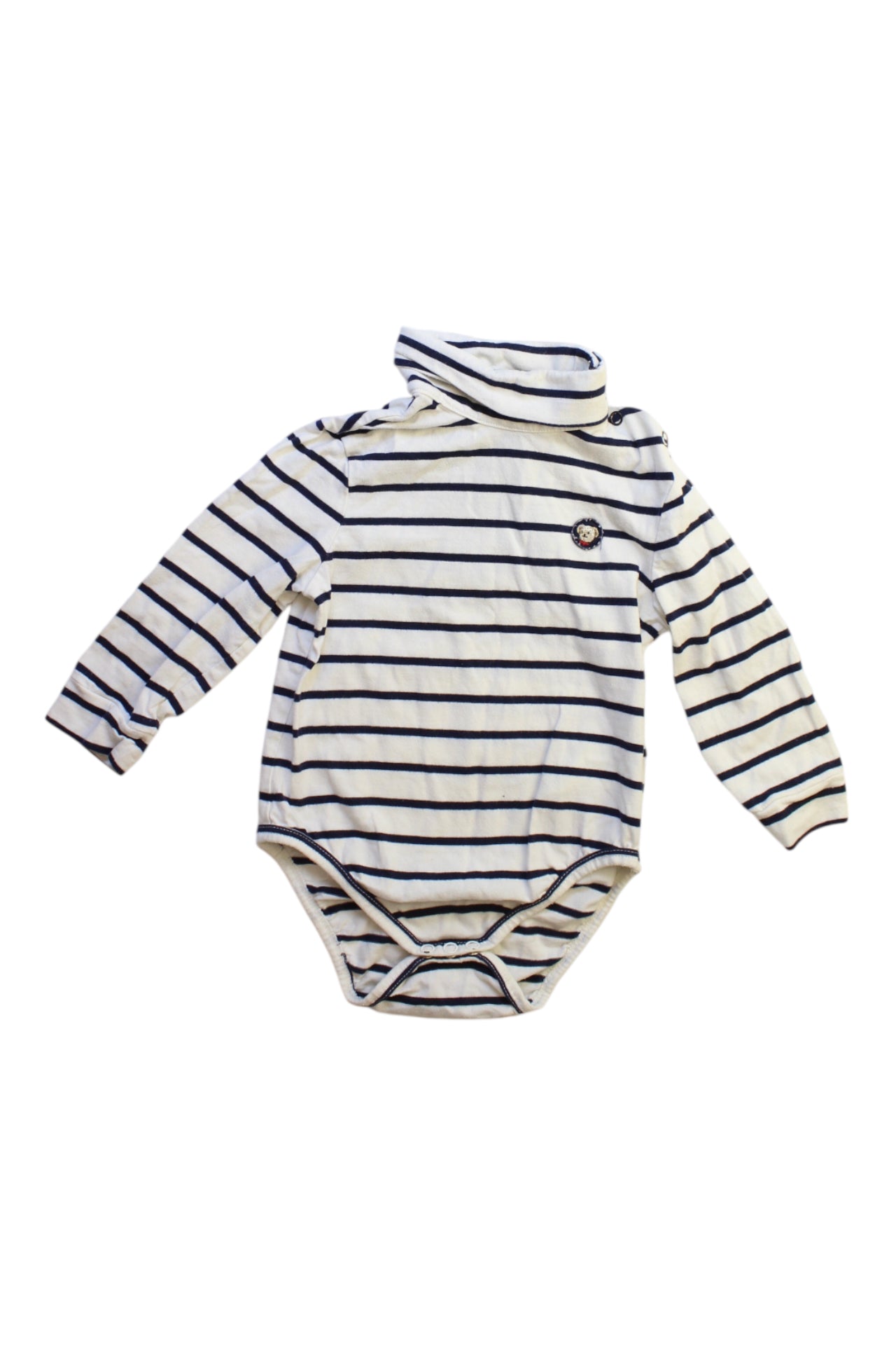 Nicholas & Bears Striped Long Sleeve Bodysuit 12-18M、mySite、g9winljtr
