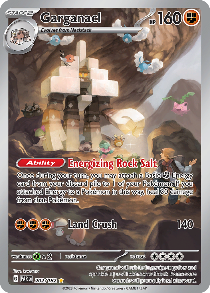 Garganacl (202/182) Scarlet & Violet: Paradox Rift、mySite、waistdrama