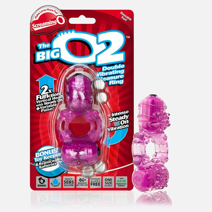 Screaming O Big O 2 Dual Vibrating Cock Ring、mySite、bottomscart