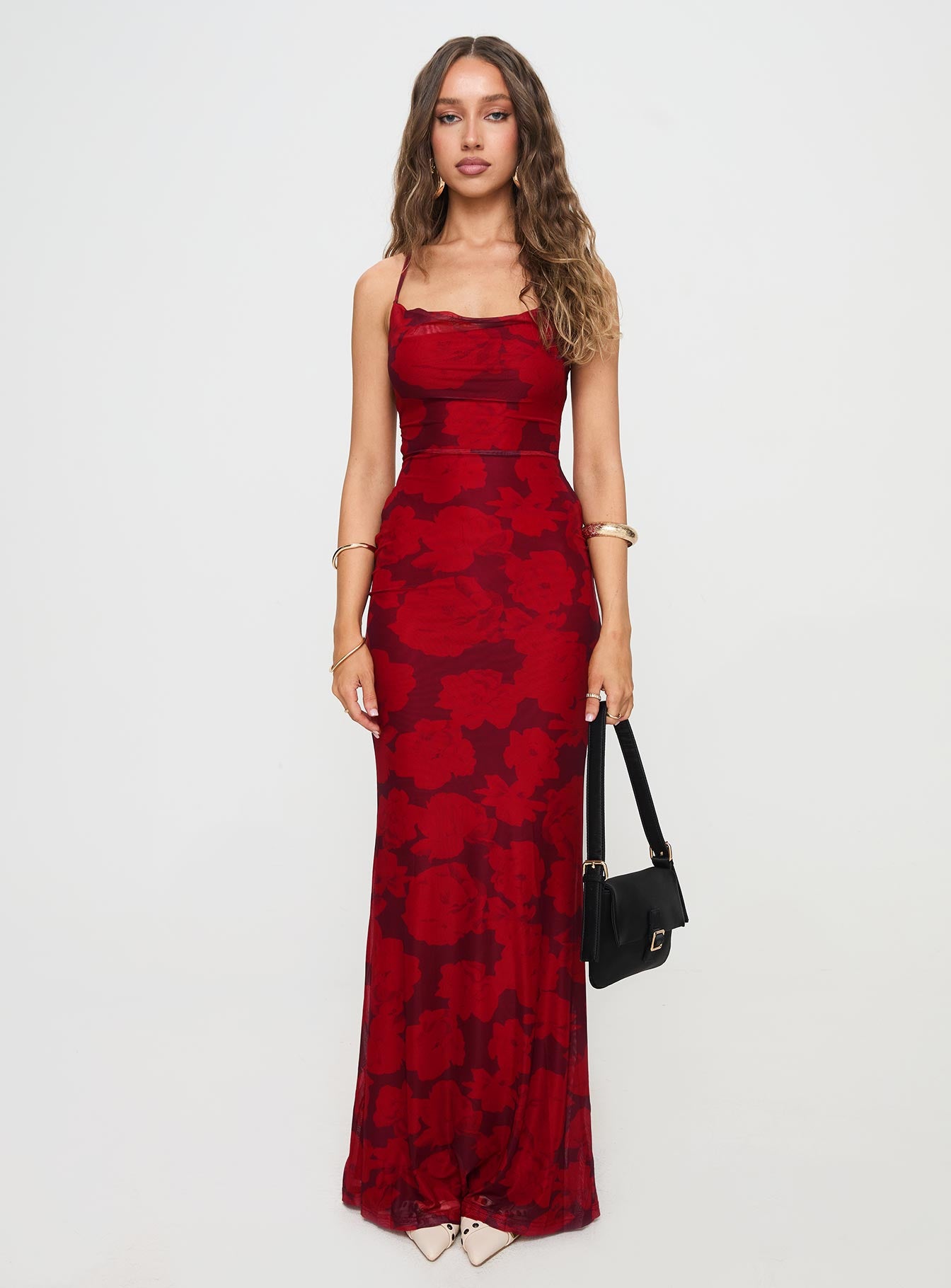 Rosarie Maxi Dress Multi、mySite、solidvoid