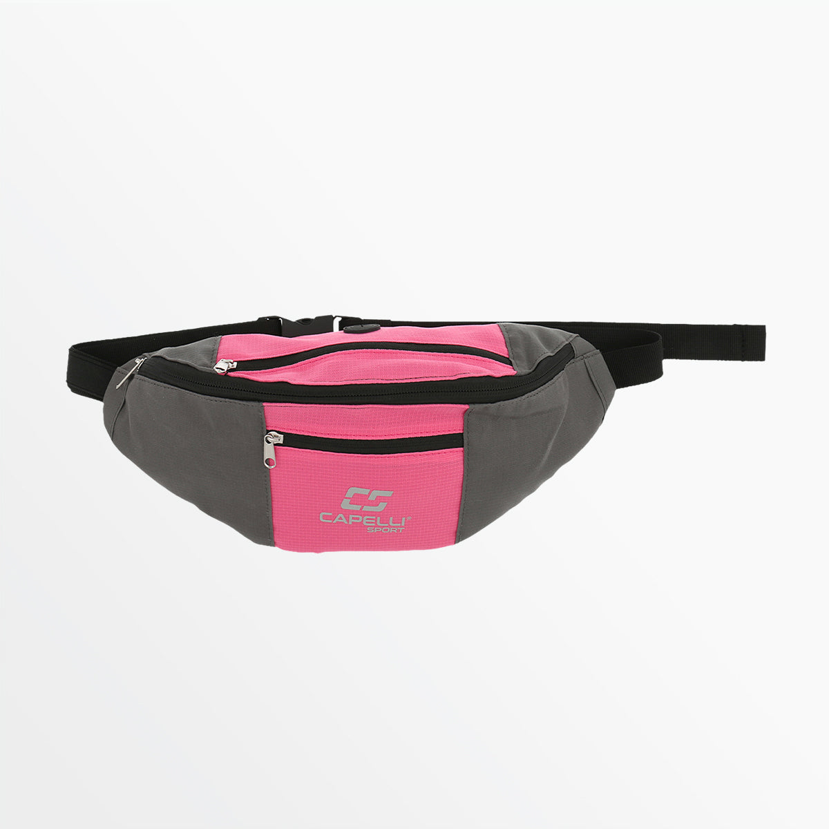 WAIST PACK WITH ZIPPERED POCKED, AND REFLECTIVE ACCENTS、mySite、neckold