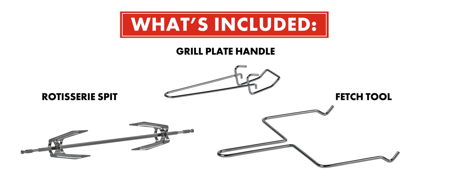 Rotisserie and Grill Tools