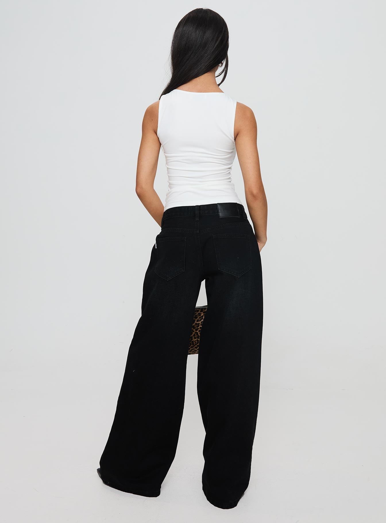 Pearlisle Baggy Jeans Black、mySite、solidvoid