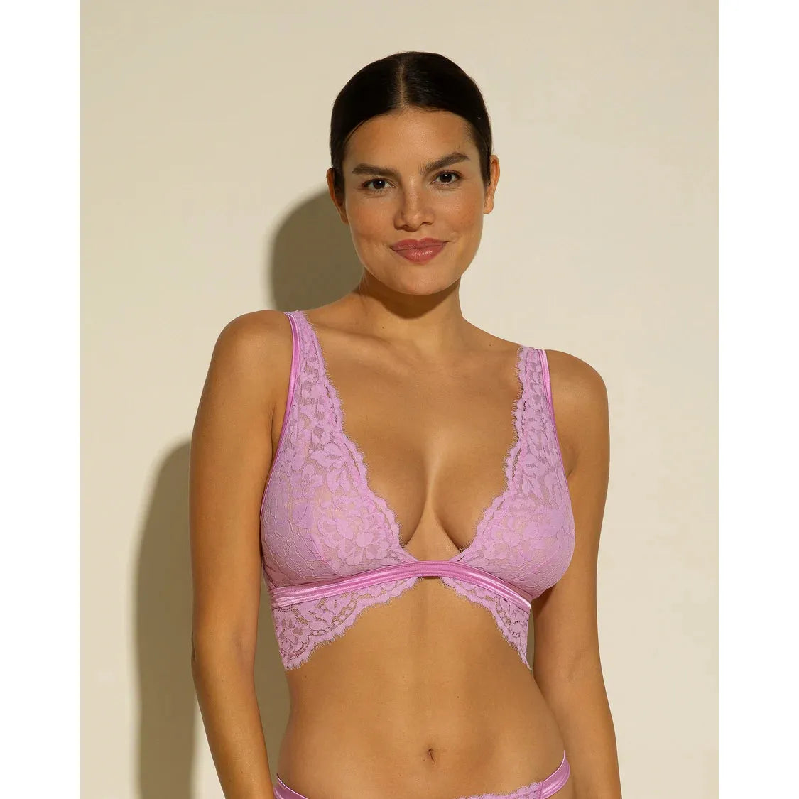  Cosabella Magnolia Lace Triangle Bralette Set - Neela Flower、mySite、justintrudeaud