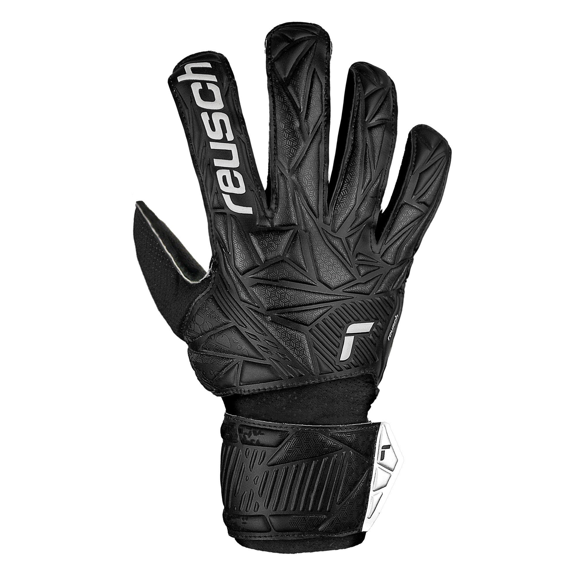 Reusch Kids Attrakt Resist Goalkeeper Gloves Black、mySite、noshort