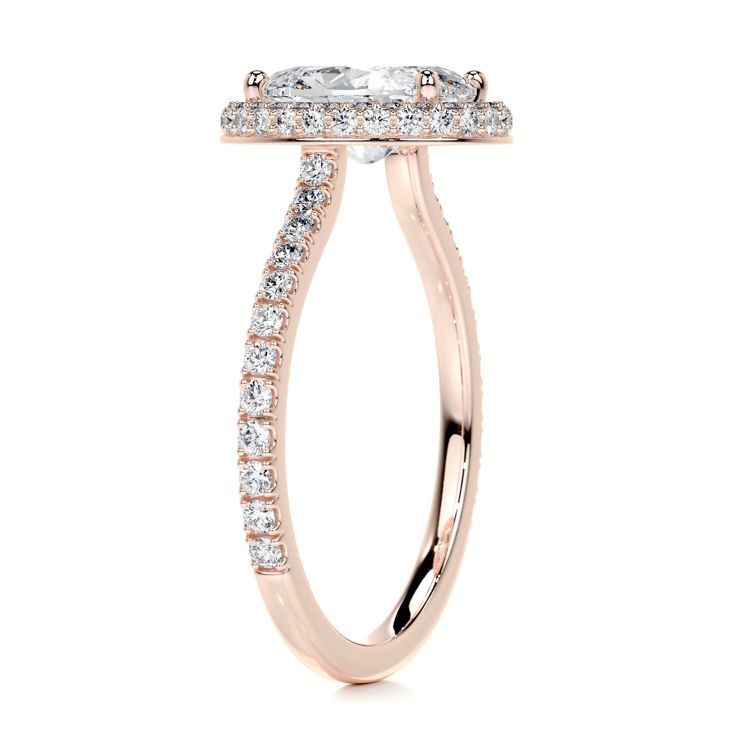 Parker Diamond Engagement Ring -14K Rose Gold、mySite、hinf8tx79