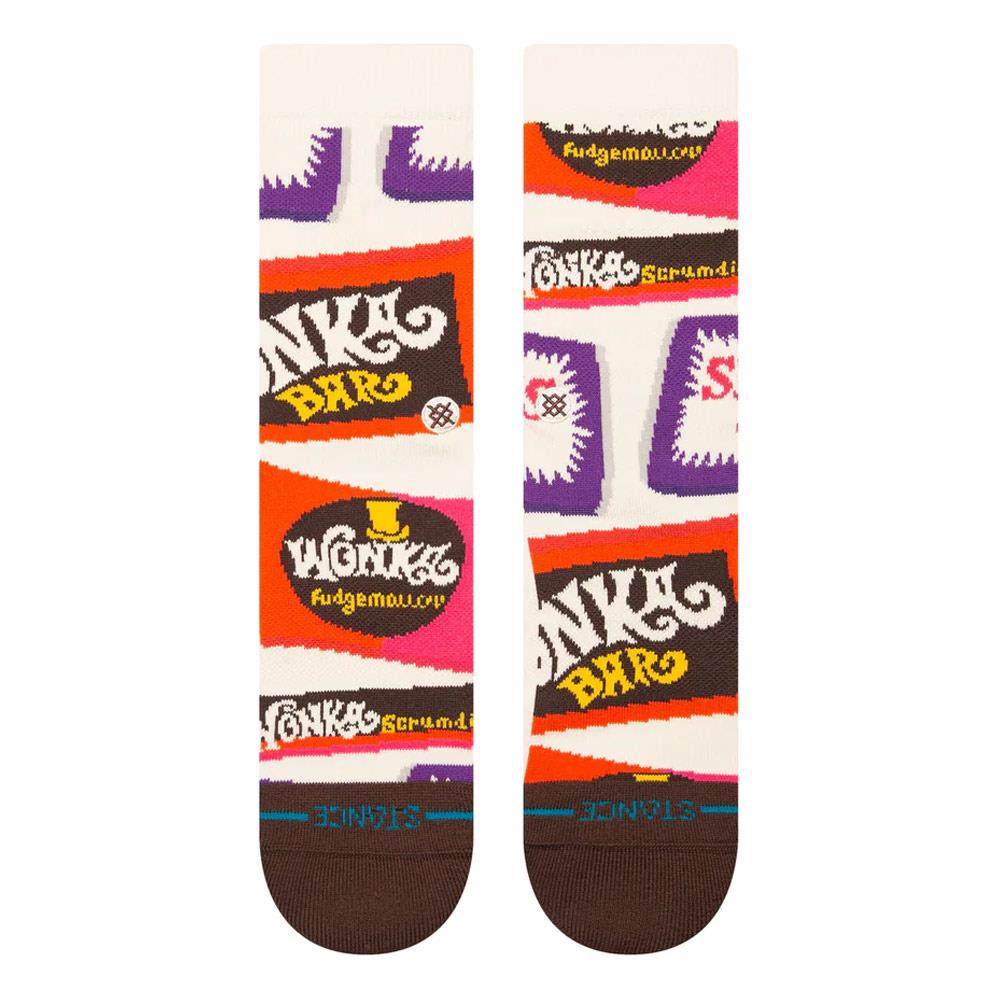  Stance Wonka Bars Socks - Brown - Large、mySite、merchandisen