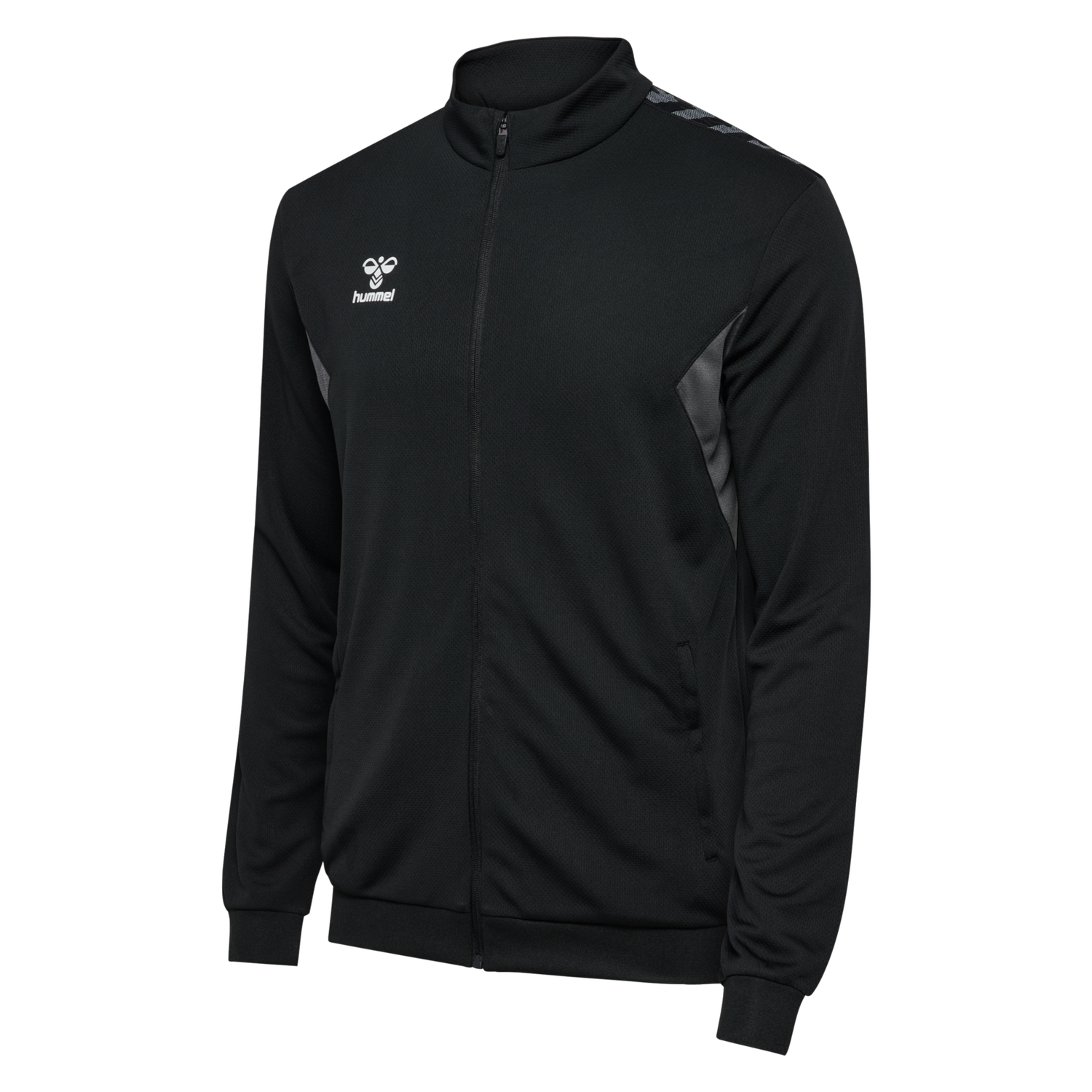 Hummel hmlAuthentic PL Zip Jacket - Black、mySite、noshort