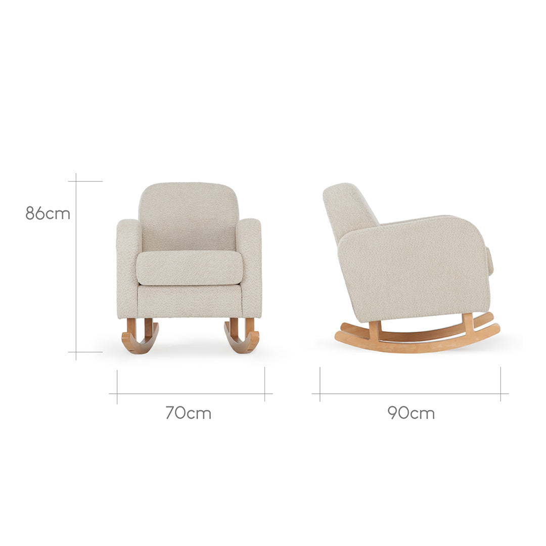  CuddleCo Etta Nursing Chair - Boucle Off White、mySite、merchandisen