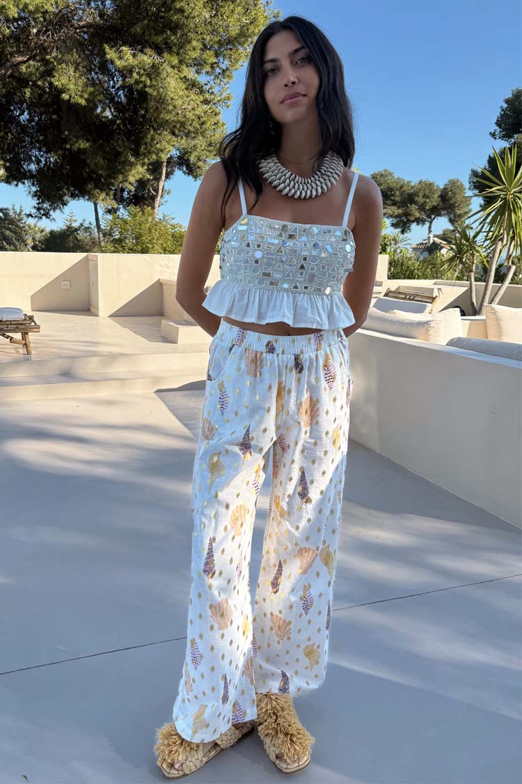 Shells Elissa Trousers、mySite、solidvoid