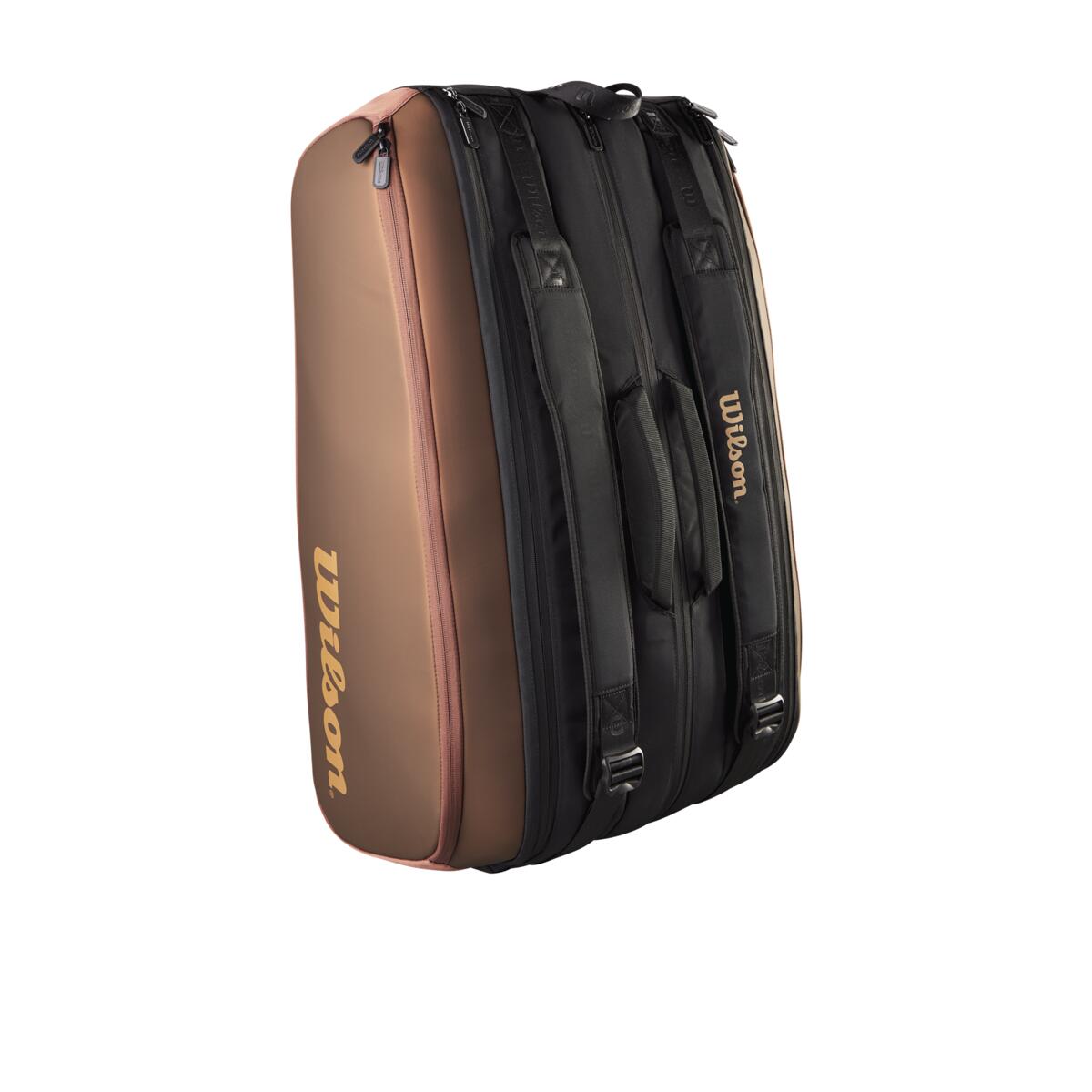 Wilson Pro Staff v14 Super Tour 15 Pack Racquet Bag (Bronze)