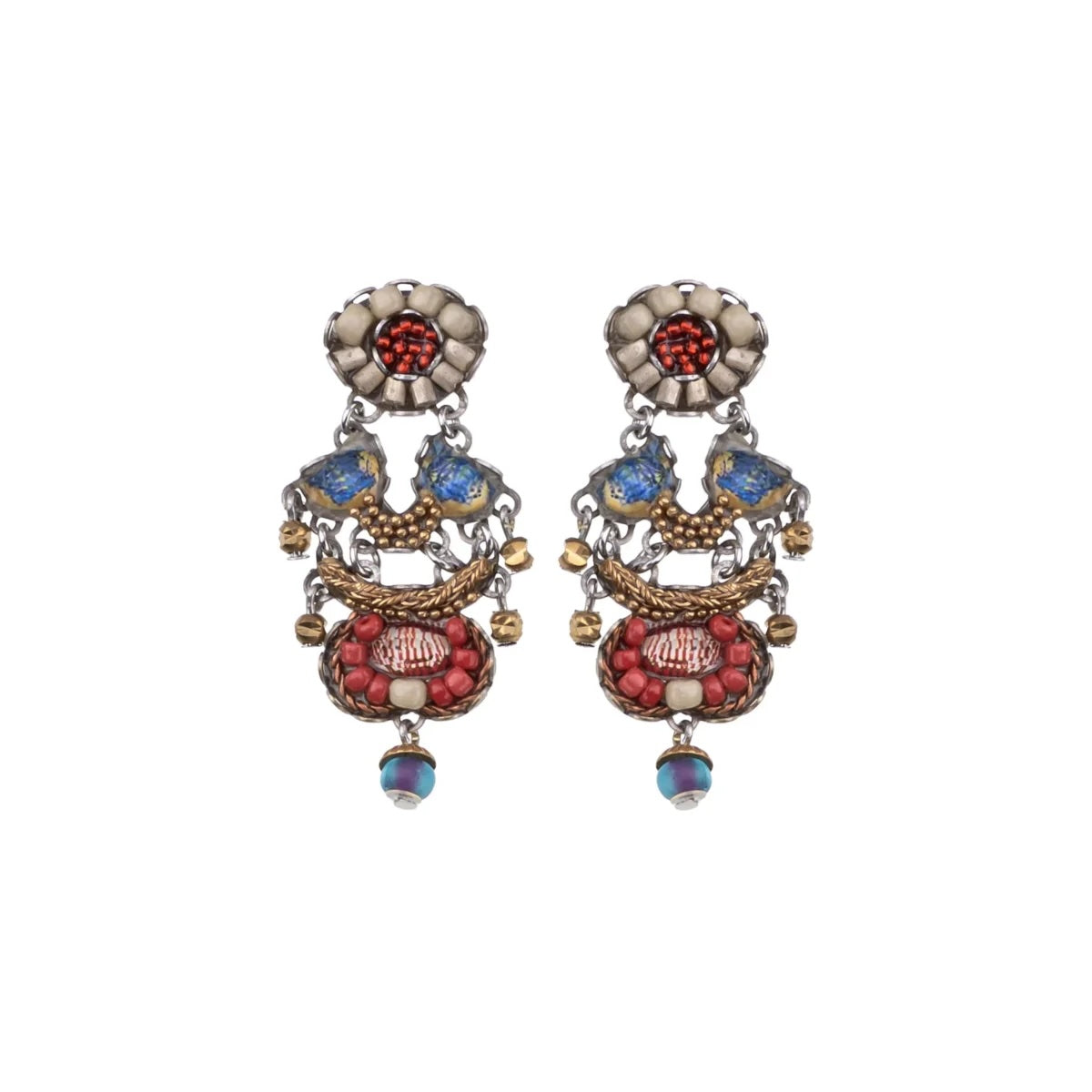 Desert Landscape Amani Post Earrings、mySite、g9winljtr