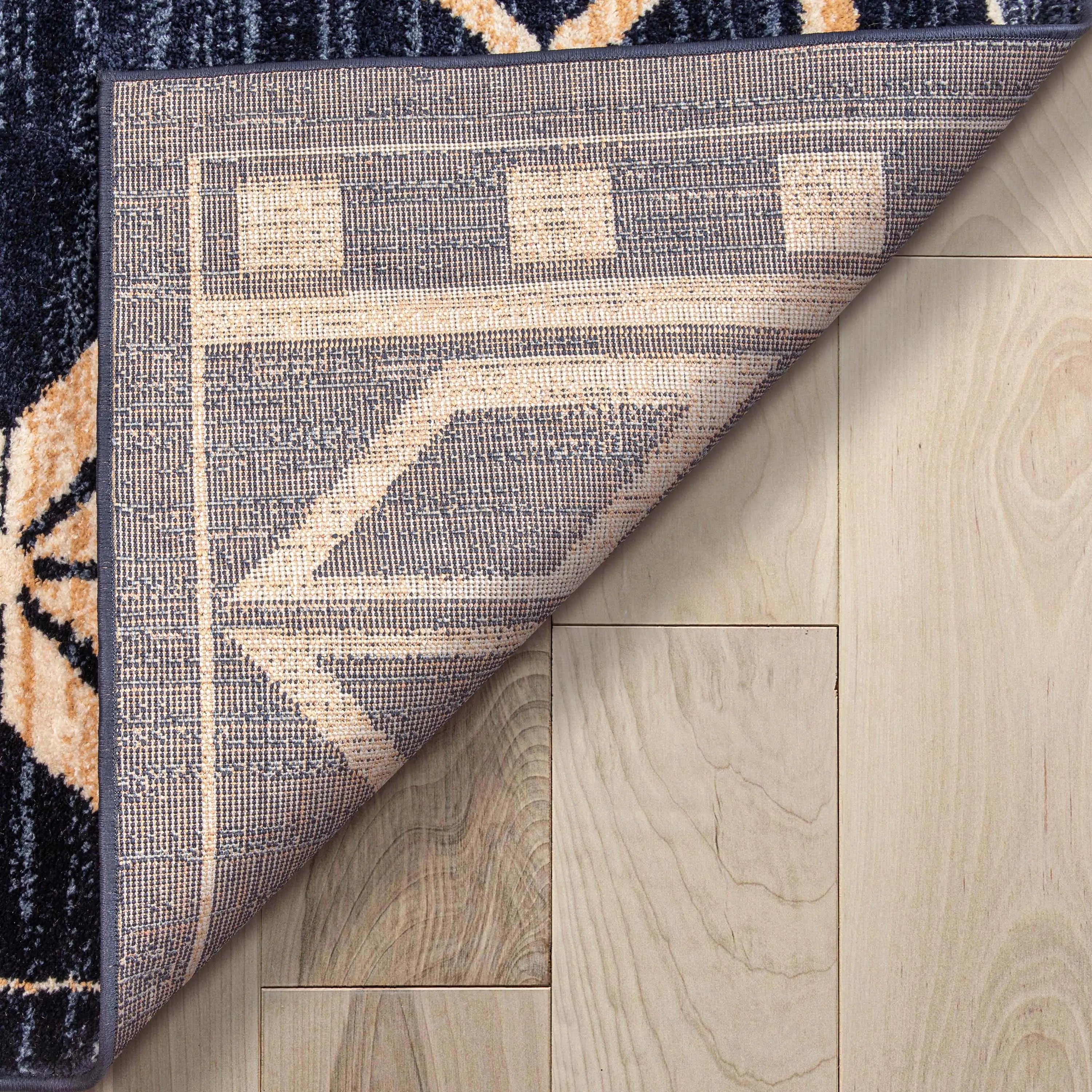 Canton Southwestern Tribal Bohemian Blue Rug、mySite、gigharbornorthrealestate