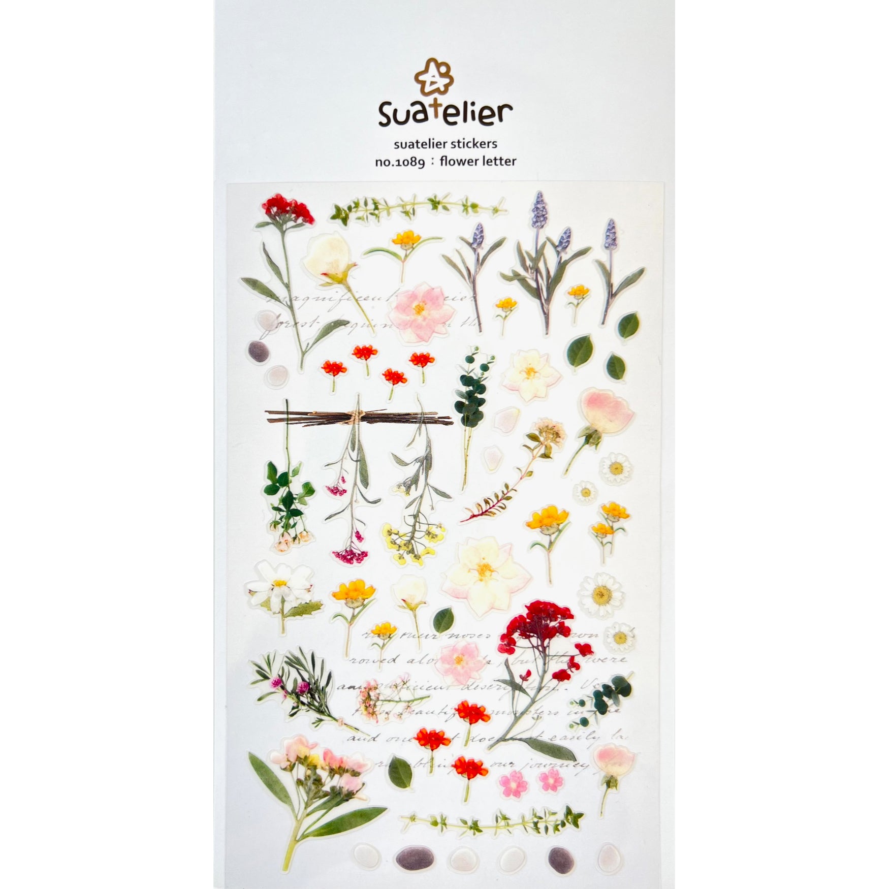  Flower Letter Stickers、mySite、ghnorth