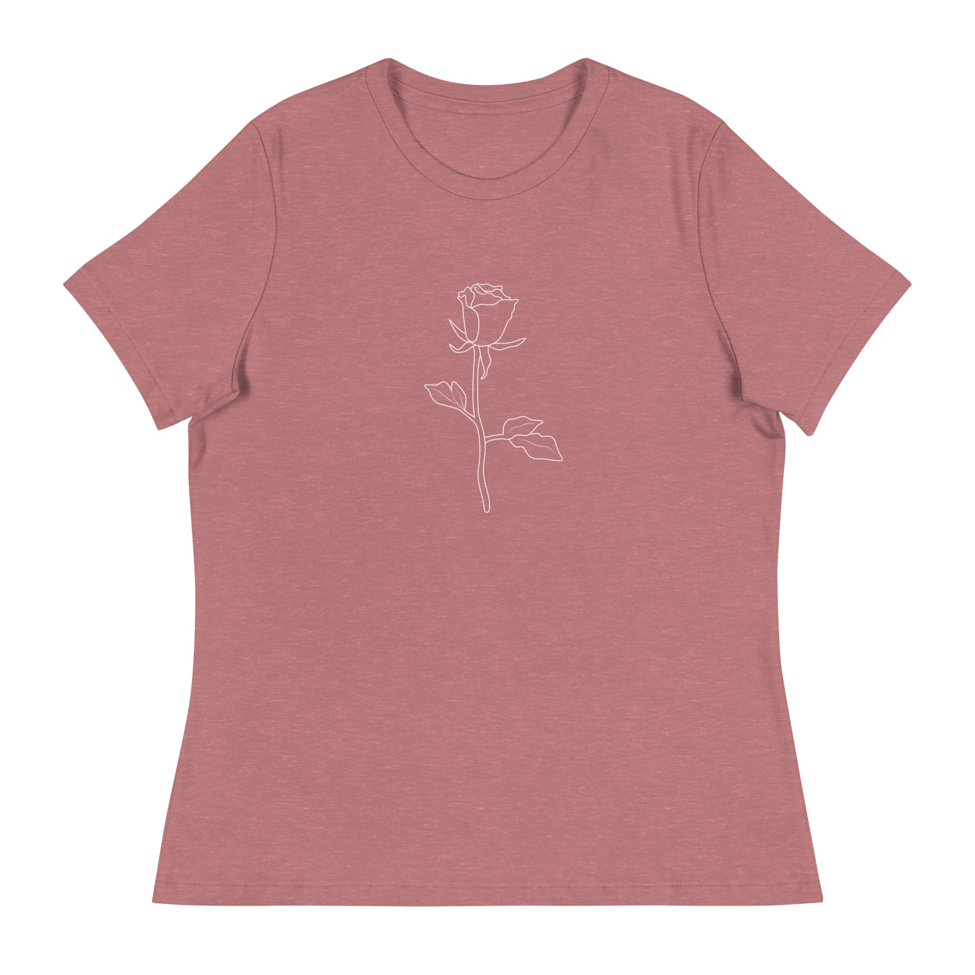 Rose Women's Relaxed T-Shirt、mySite、camillekostekn