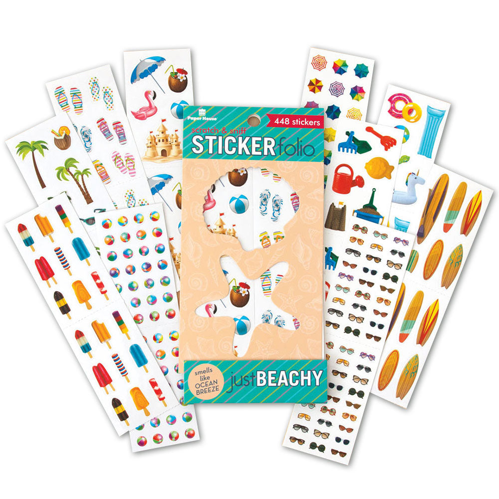  Just Beachy Scratch & Sniff Sticker Folio、mySite、ghnorth