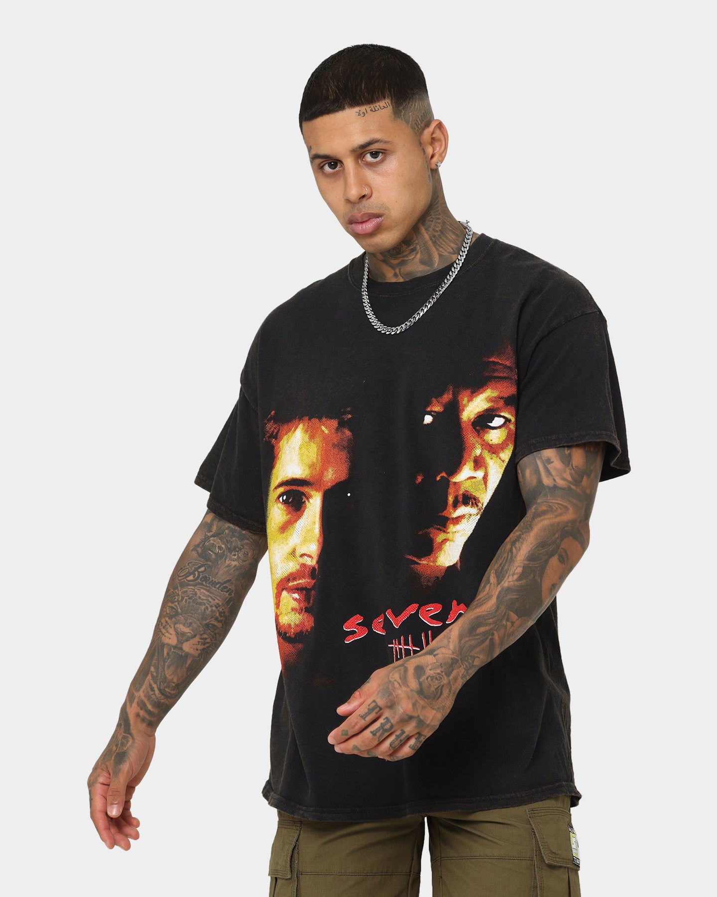 American Thrift X Seven Seven Vintage T-Shirt Black Wash、mySite、zt4zffjzw