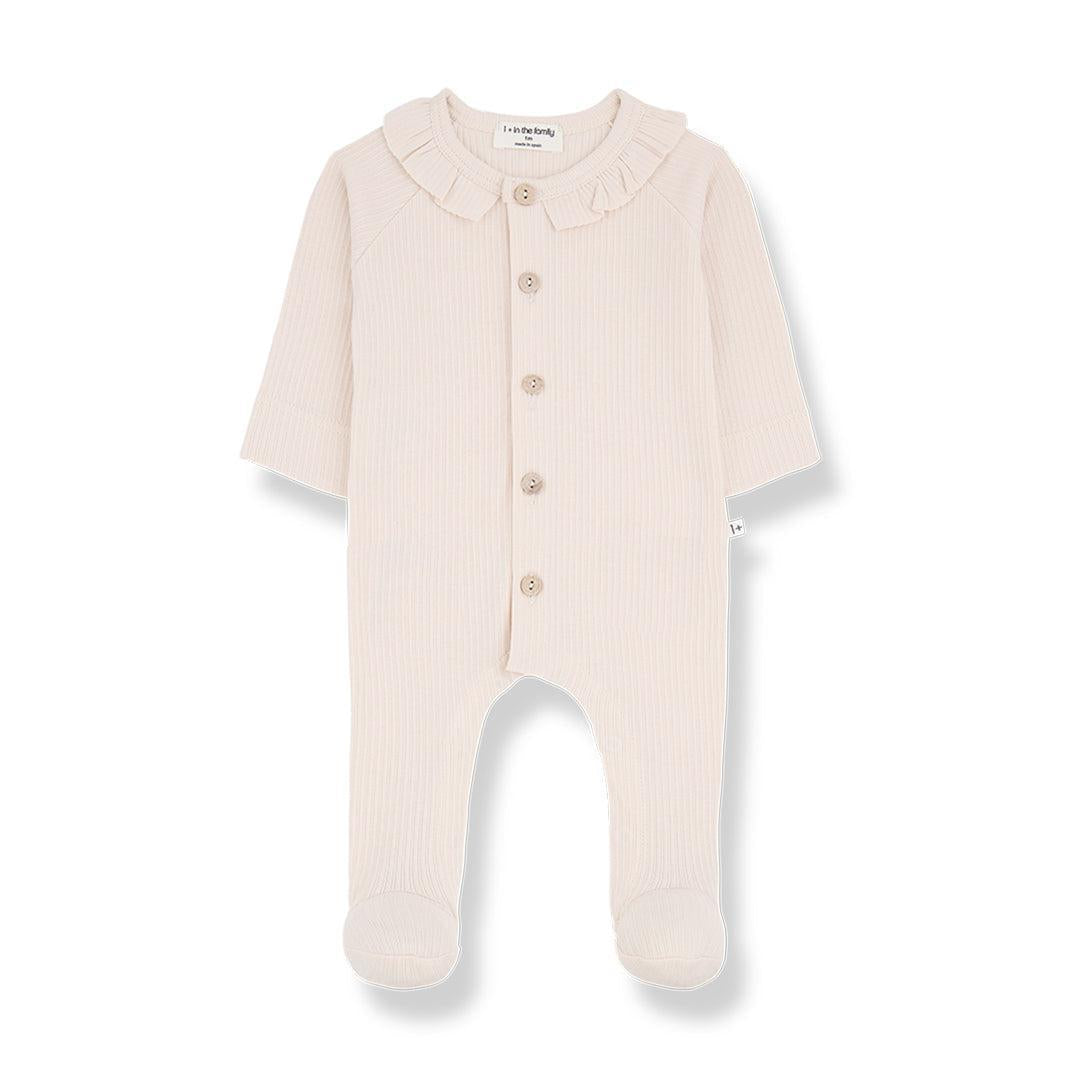  1+ in the family Rosetta Jumpsuit With Feet - Nude、mySite、merchandisen